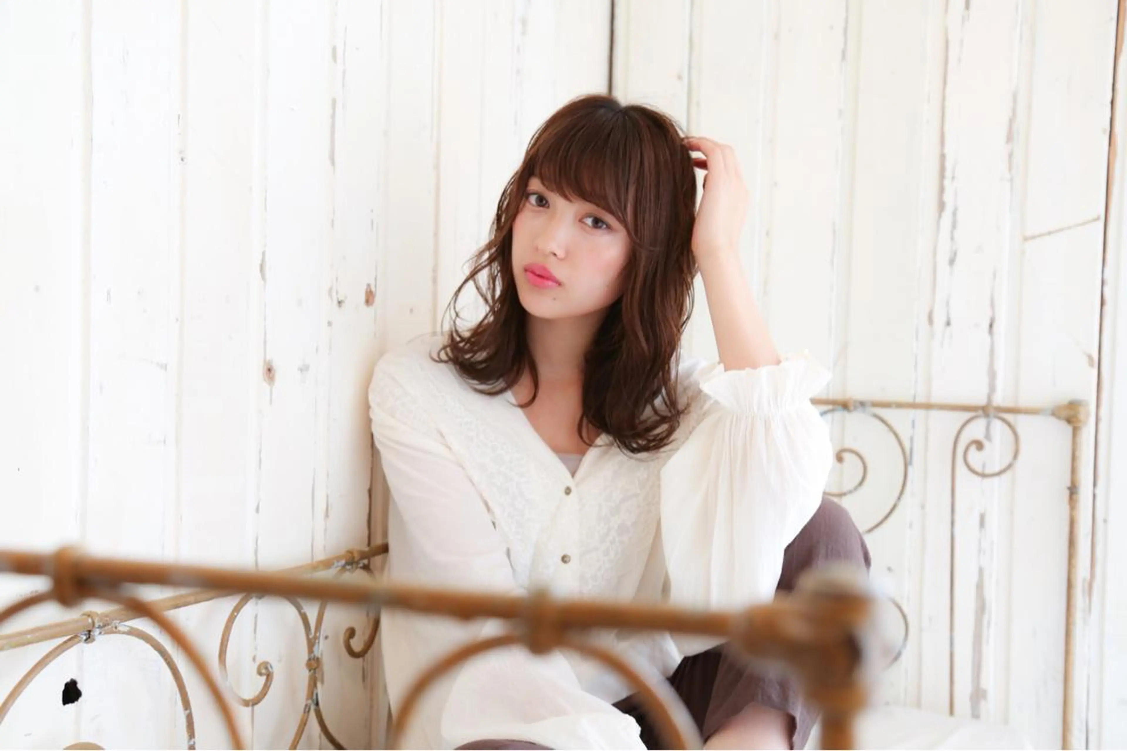 セミロング 石渡このみ 🍊レイヤーカットのヘアスタイル