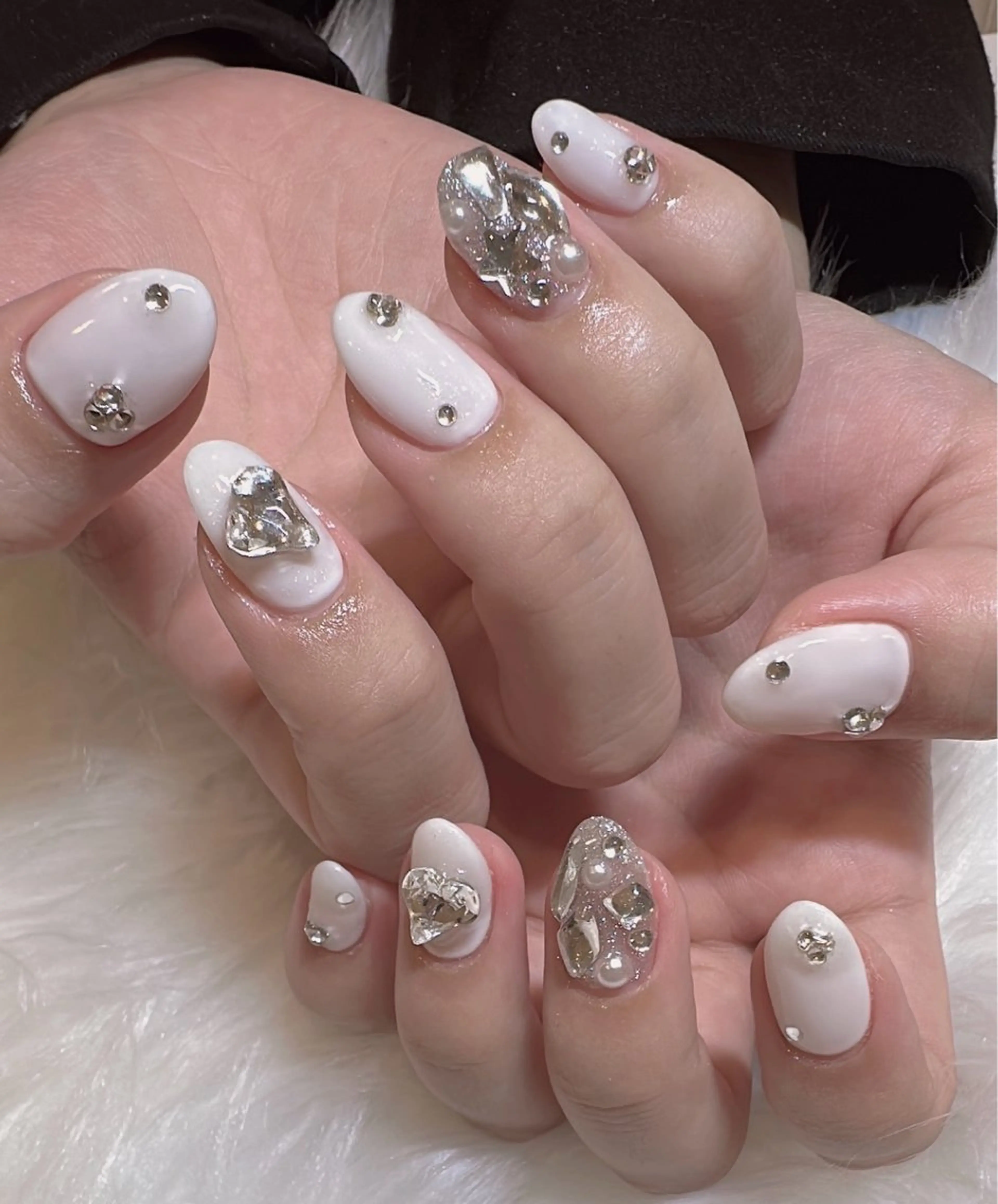 ネイル 持ち込み キュート ネイルのネイルデザイン
