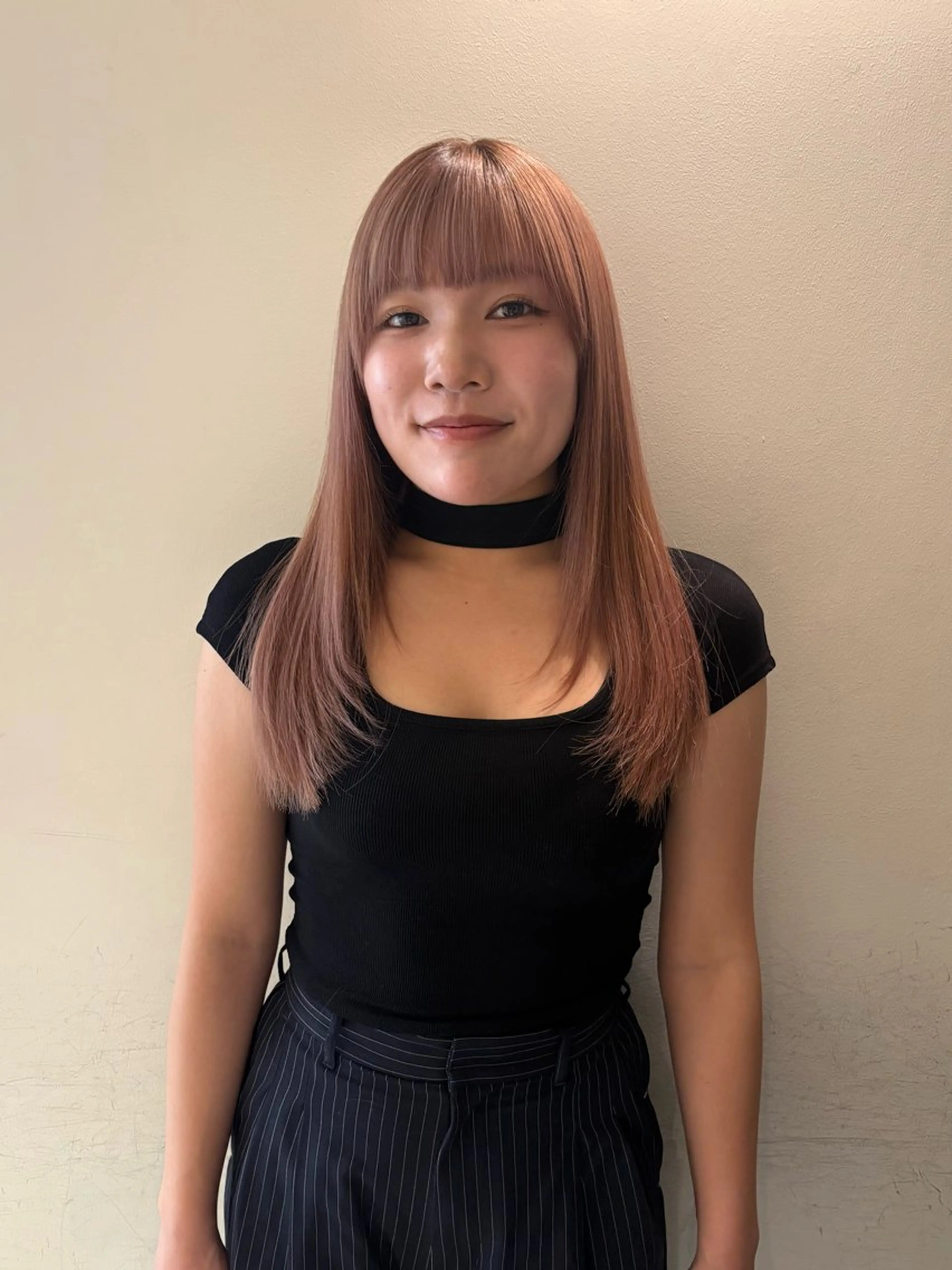 セミロング カラー ブリーチ ケアブリーチ 透明感カラー ダブルカラー ブリーチなしカラー カット ヘアカラー トリートメント MARI ｟津田沼駅｠のヘアスタイル