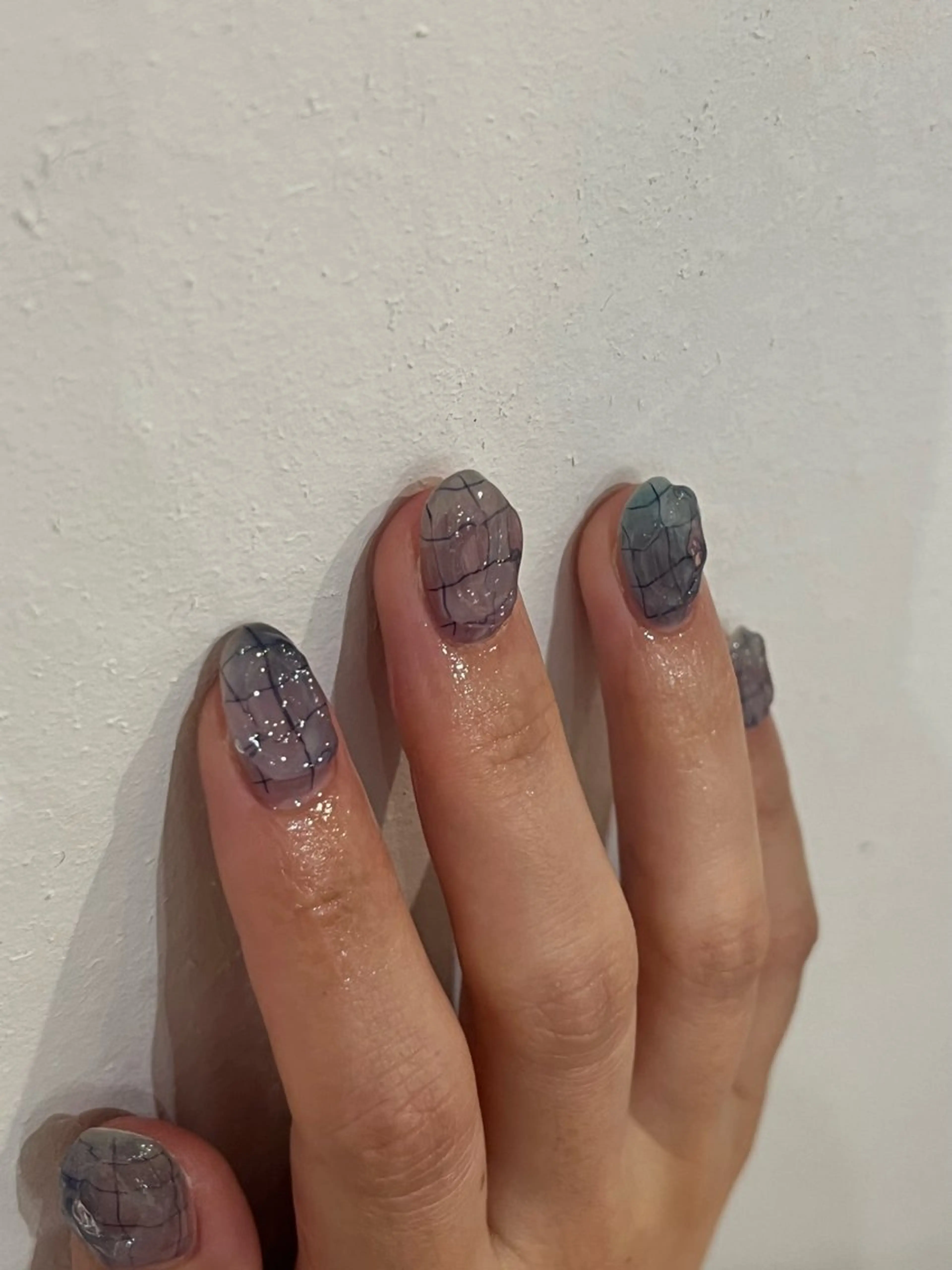 ネイル ハンドネイル LETTER_& SAKIのネイルデザイン