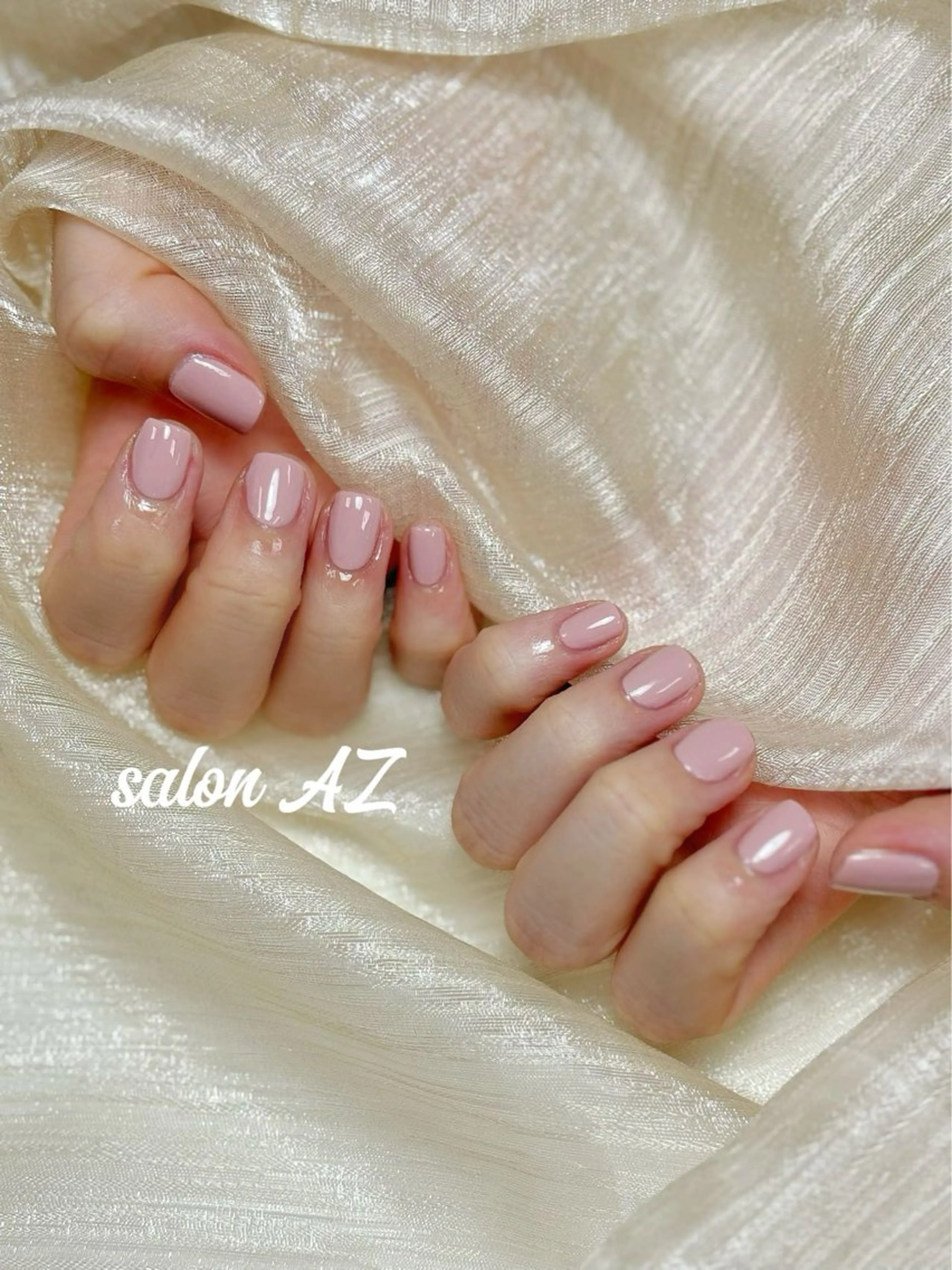 ネイル ワンカラーネイル salon AZのネイルデザイン