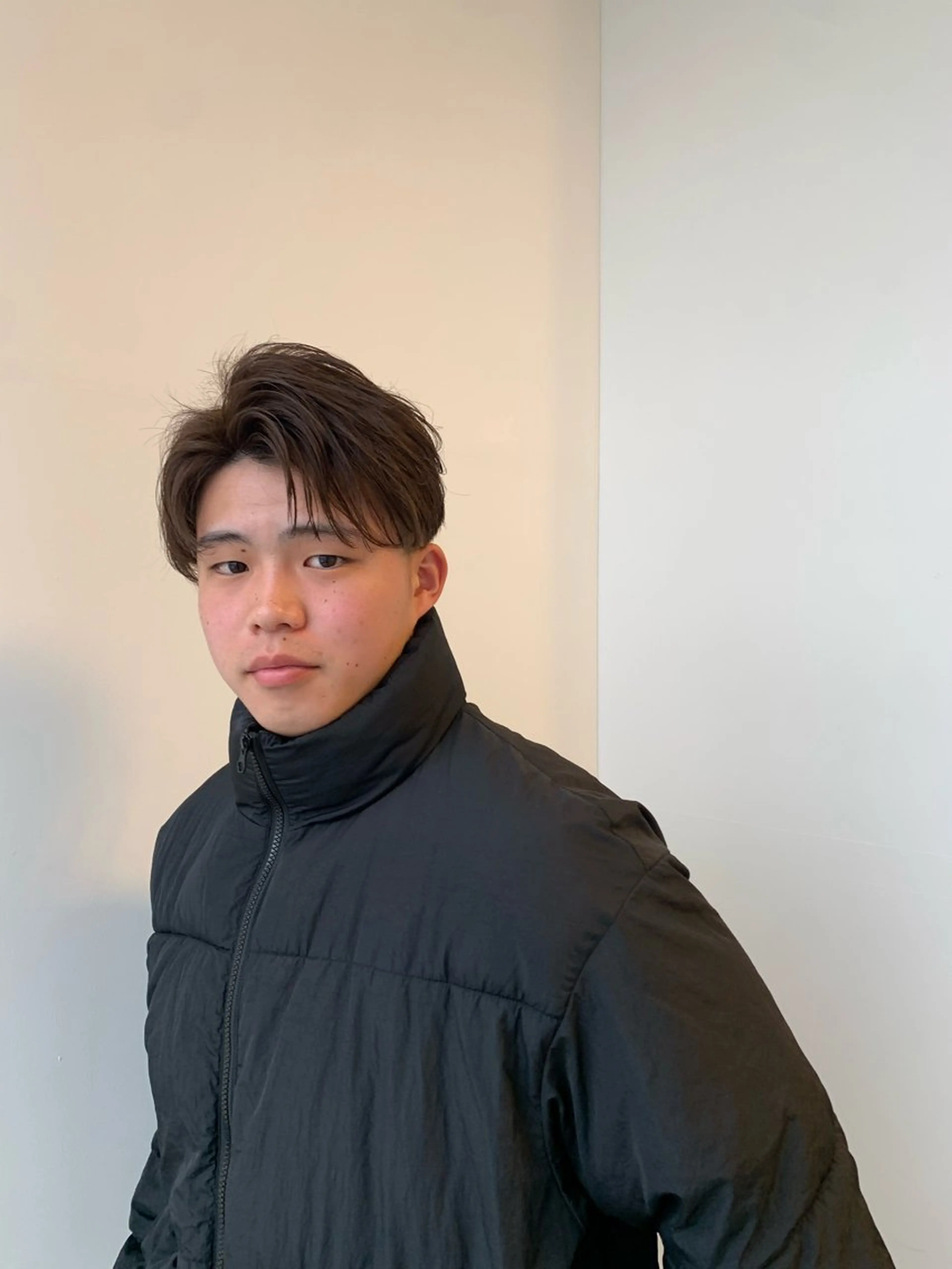 【メンズカット】メンズ小顔カット+クリアカラーの写真