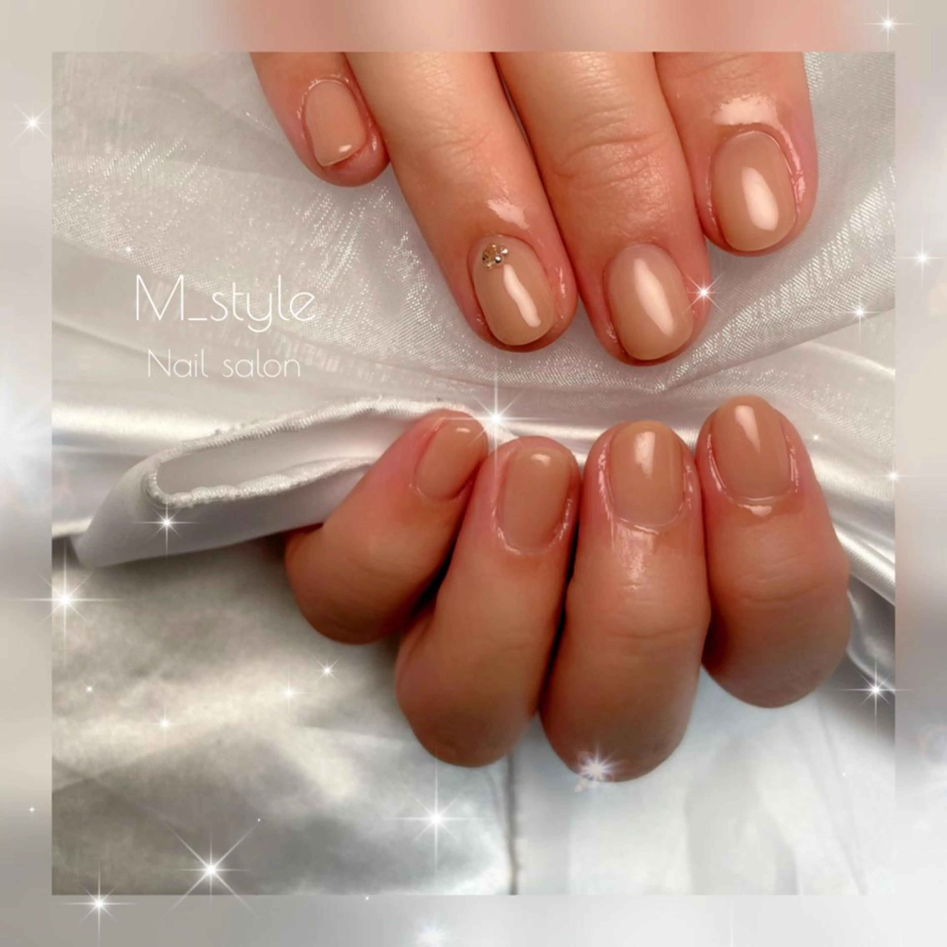 ショート ネイル 下妻市ﾈｲﾙｻﾛﾝ M_styleのネイルデザイン