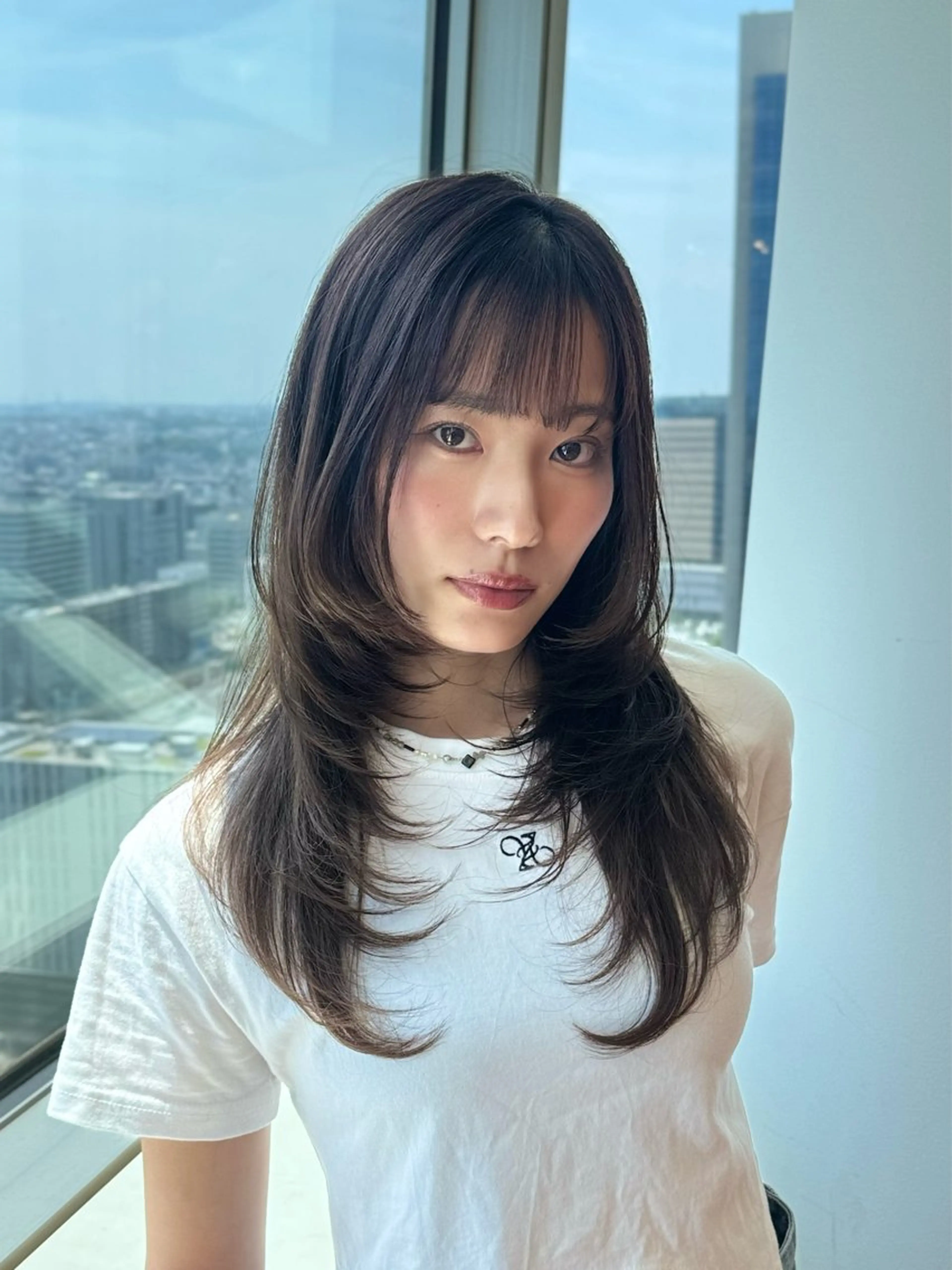 ロング カラー カット ヘアカラー 💎髪質改善特化/ 町田莉彩💎のヘアスタイル