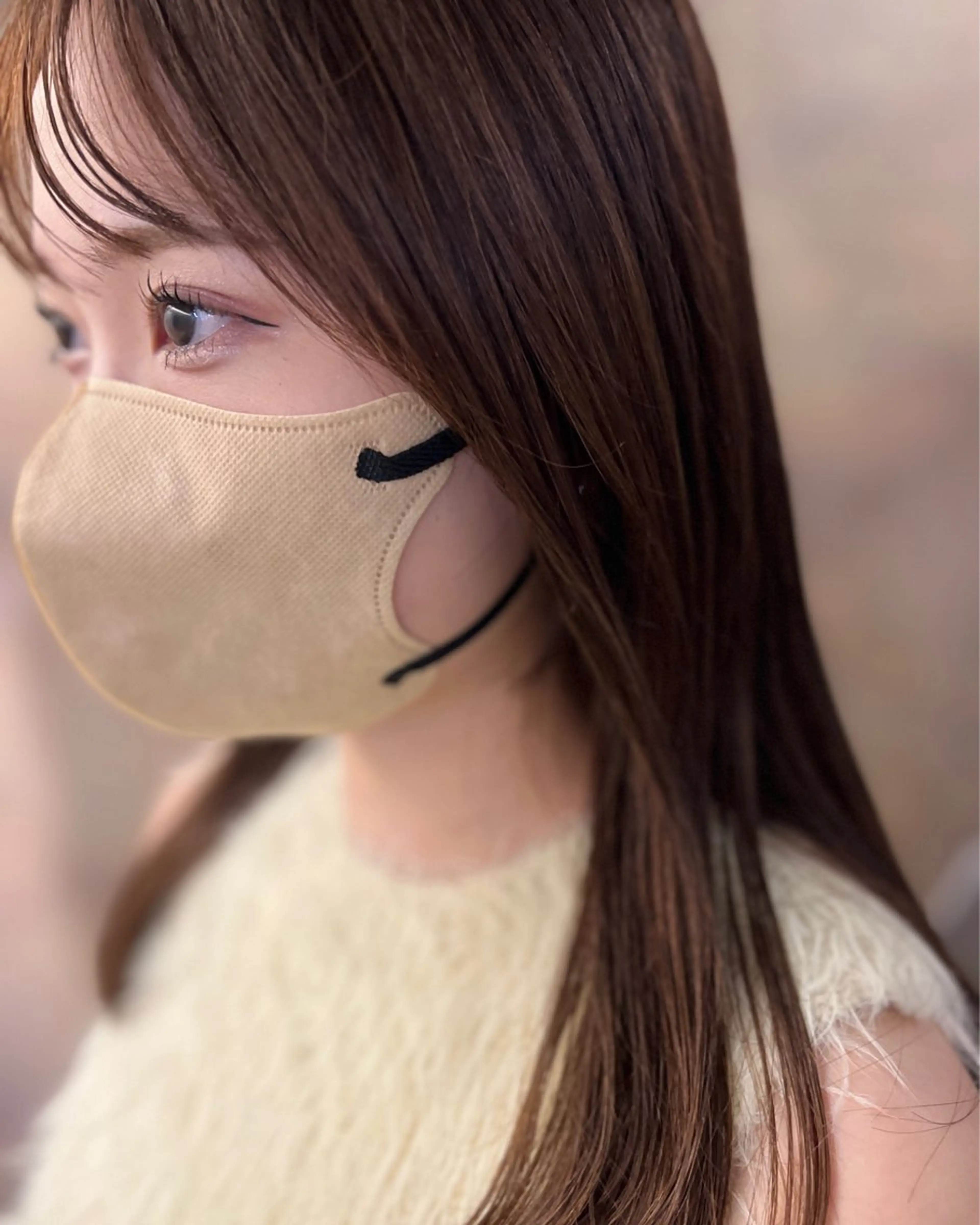 セミロング カット GO TODAY SHAiRE SALON 広島店所属・三輪 恭平のヘアスタイル