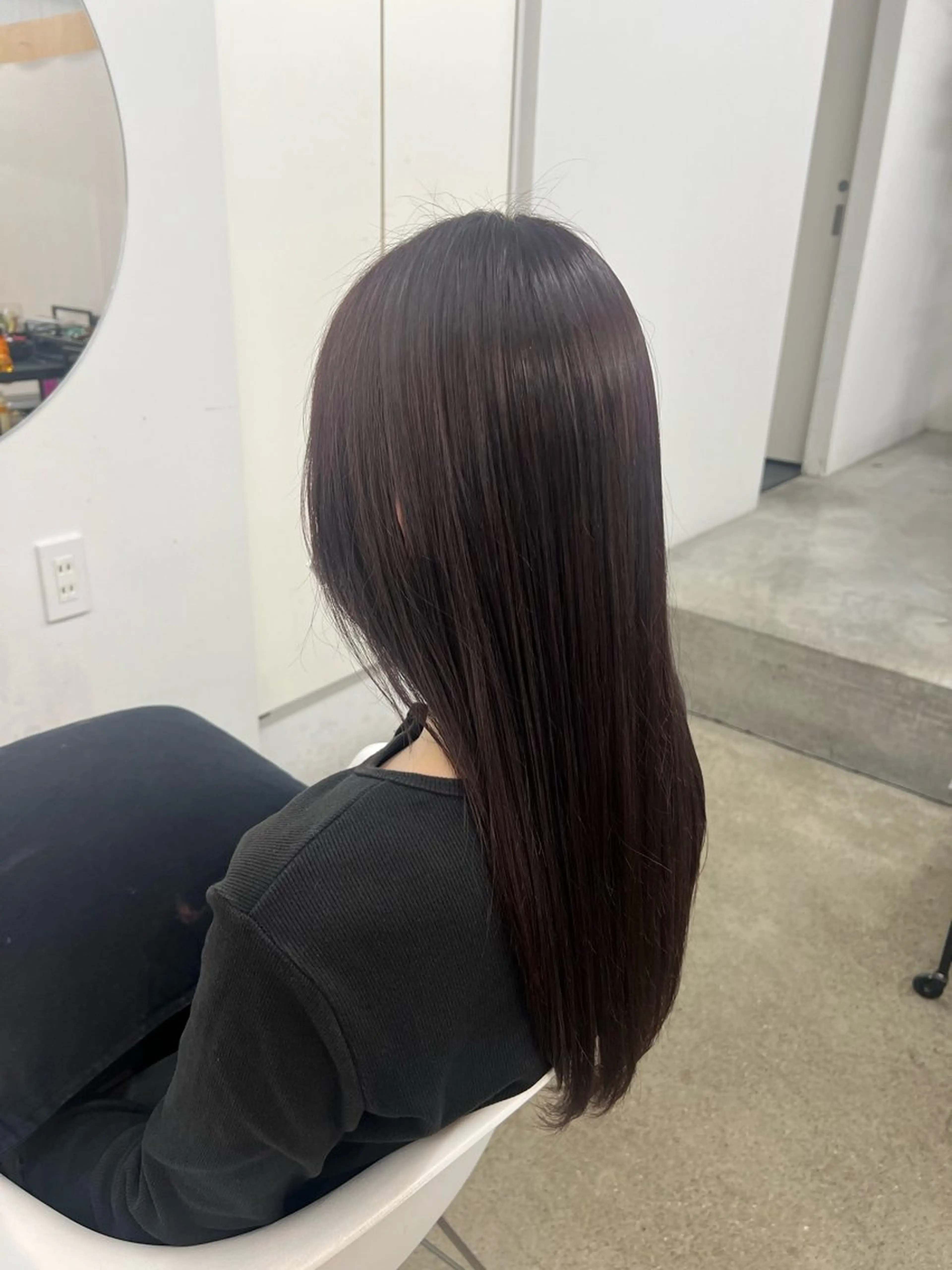ロング カラー ラベンダーカラー ラベンダーピンク ピンクカラー ヘアカラー トリートメント build所属・秋山 花音のヘアスタイル