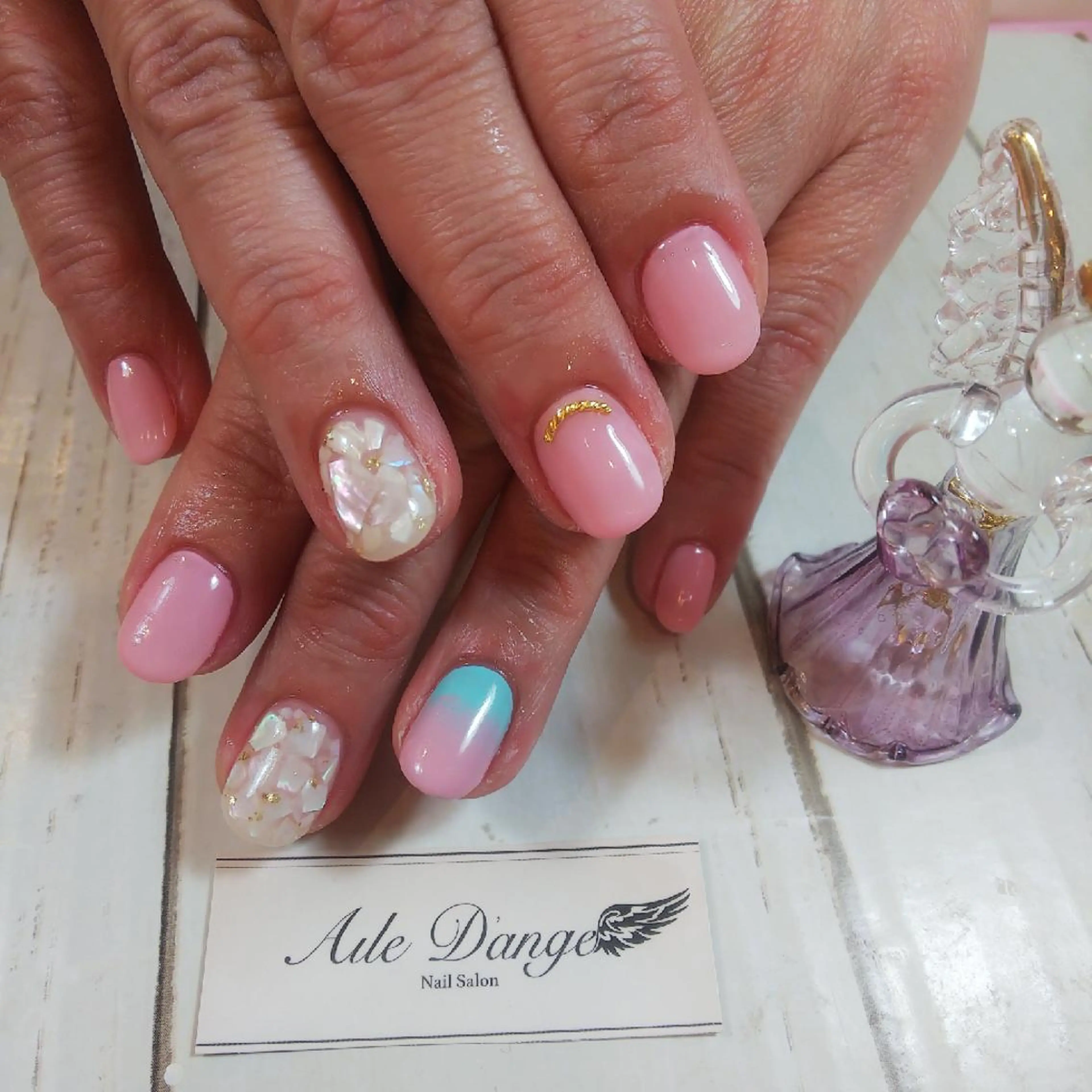 ネイル AileD'ange所属・M, masakiのネイルデザイン