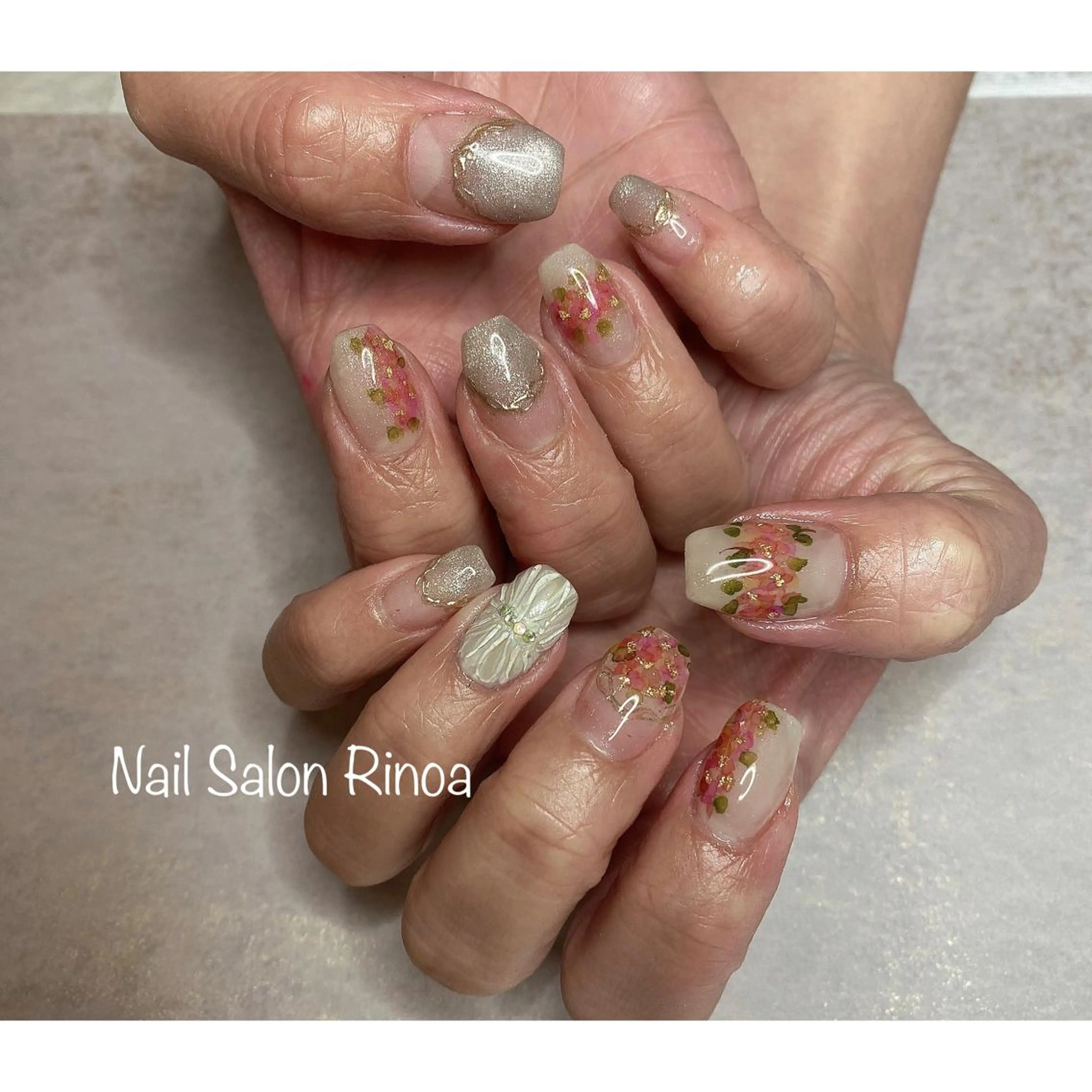 ネイル Nail Salon Rinoaのネイルデザイン