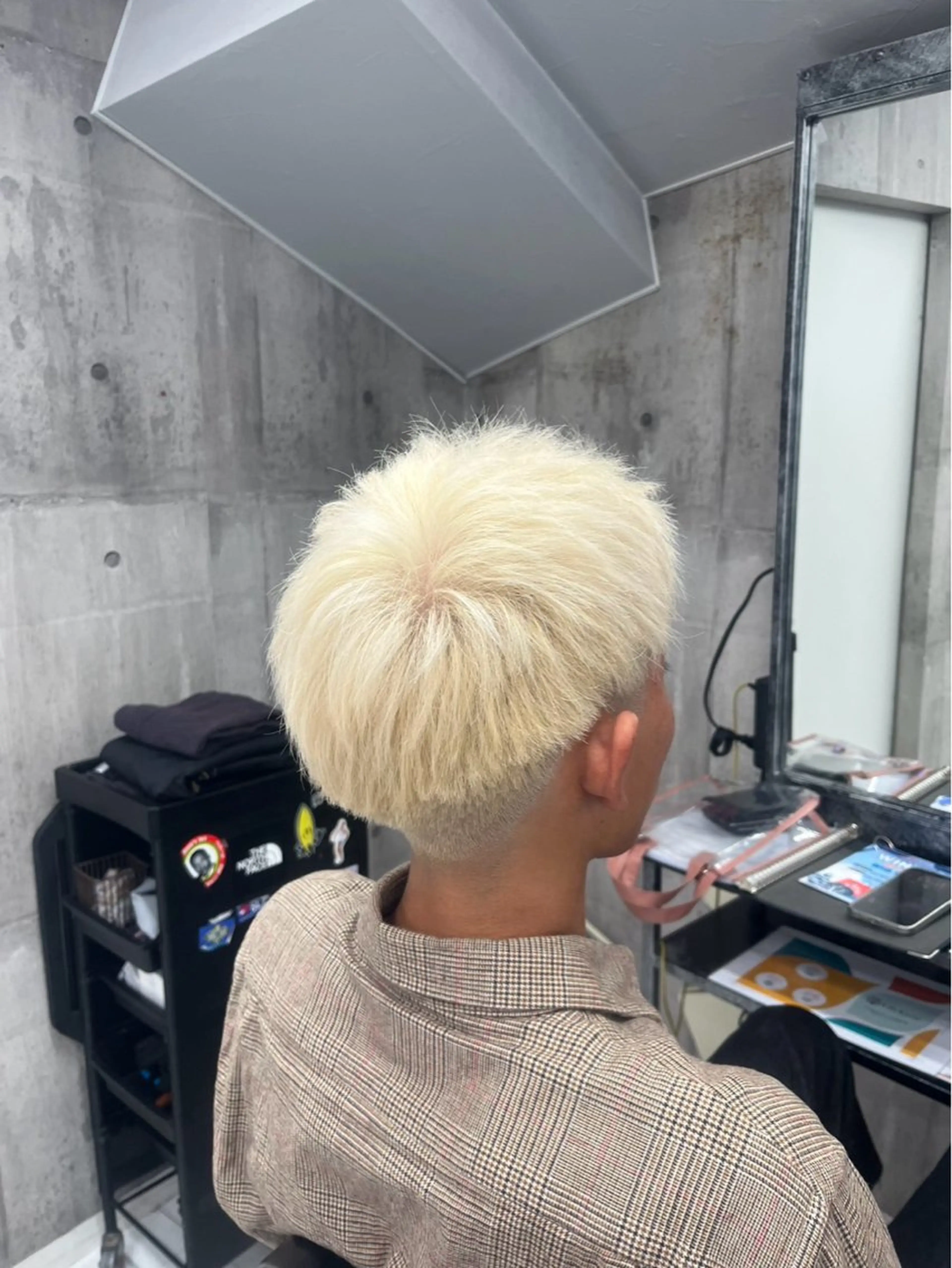【🩵メンズ限定🩵】 似合わせカット  短髪/マッシュ/センターパートの写真