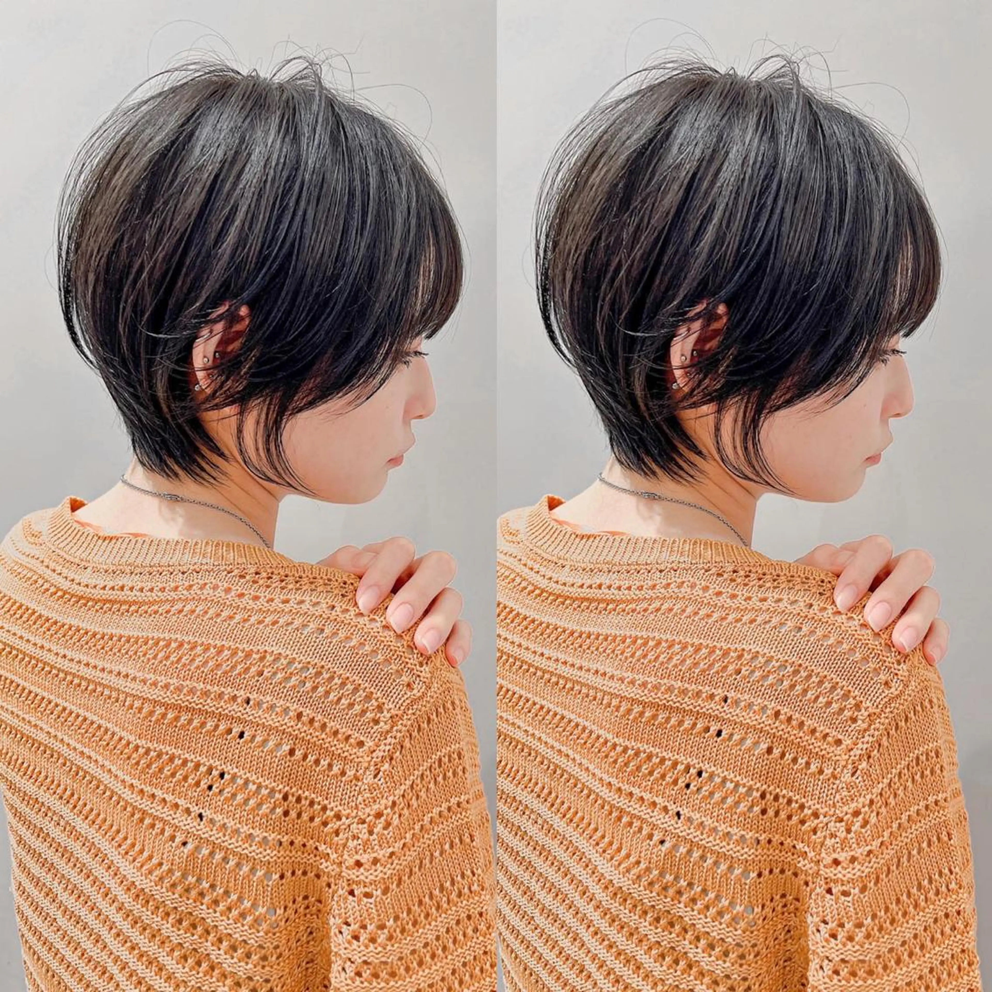 ショート カラー カット ヘアカラー HARUKI MINATO japan所属・🧡ショートの達人 🧡SHOのヘアスタイル