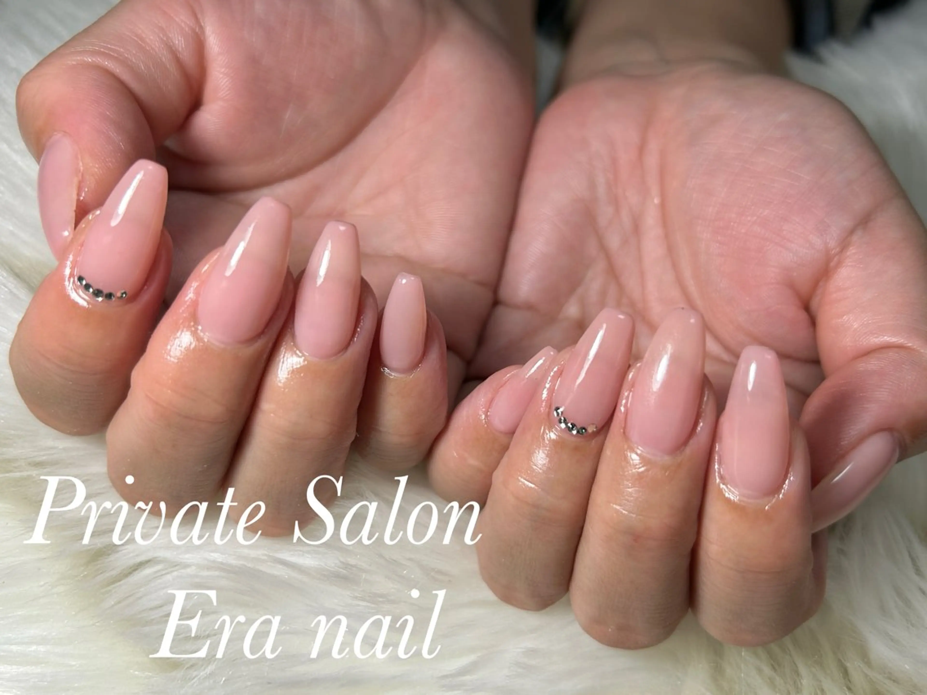 ネイル ワンカラーネイル シンプルネイル ハンドネイル Era nailのネイルデザイン