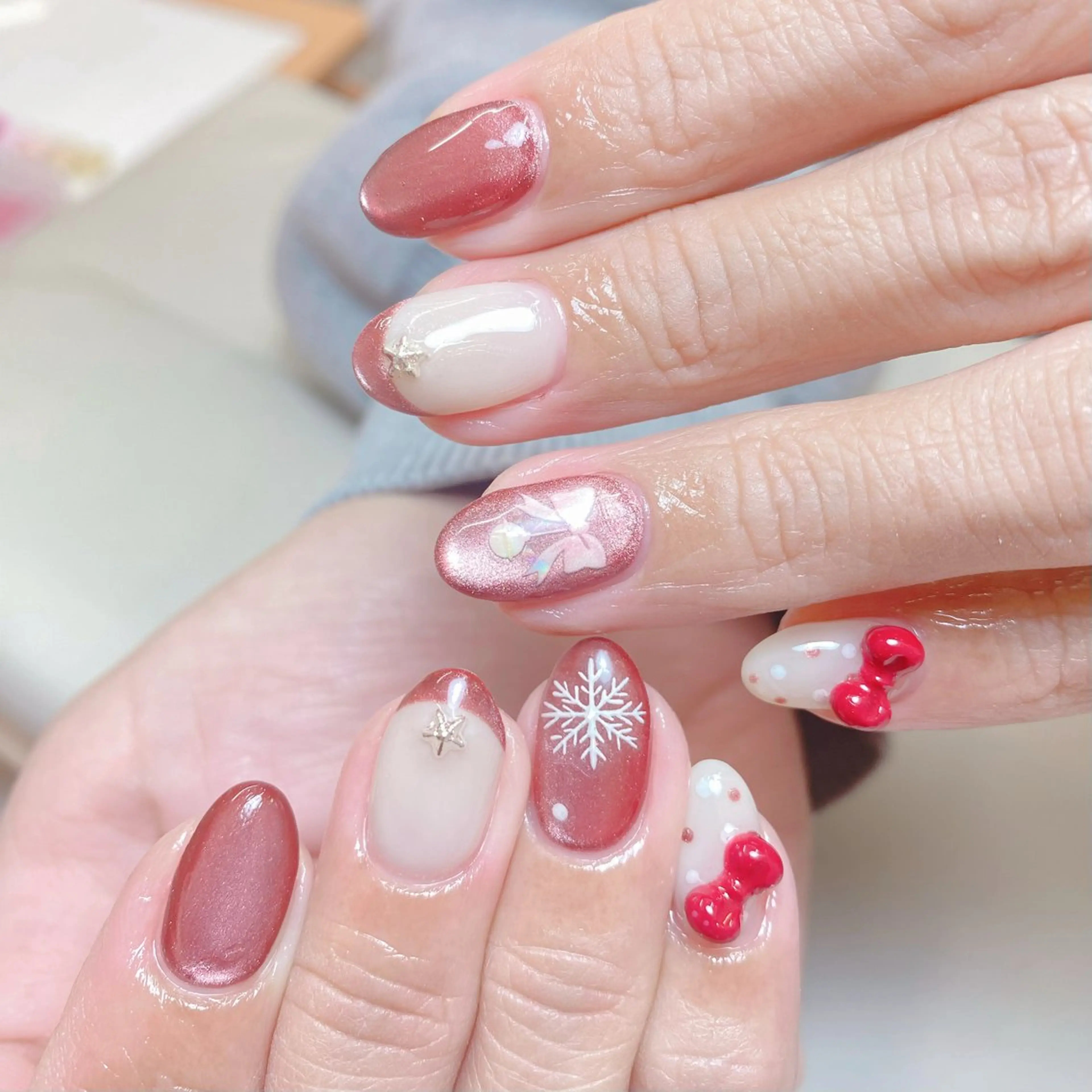 ネイル ハンドネイル AngelChris ビューティーサロン琳のネイルデザイン