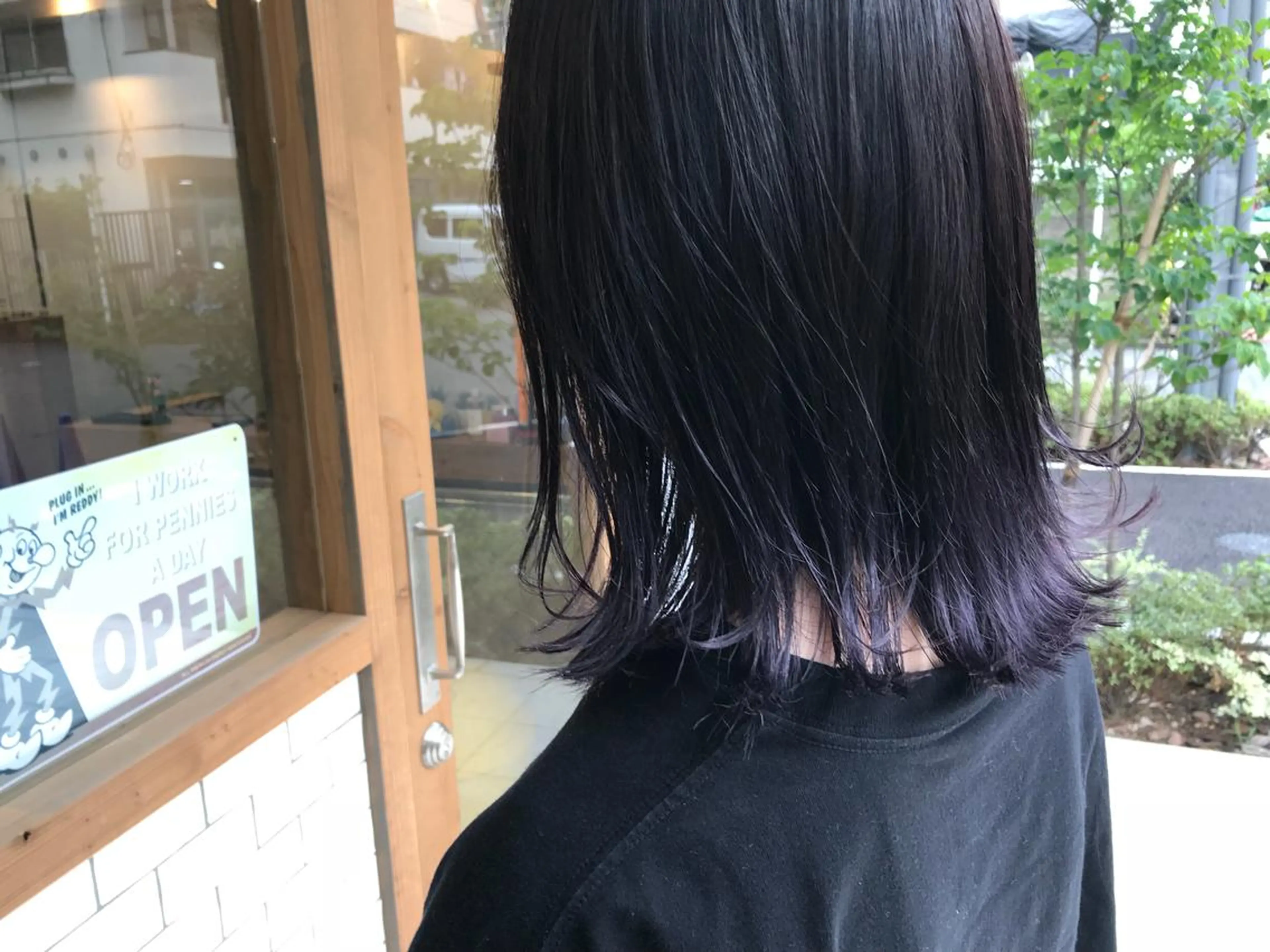 ショート カラー グラデーションカラー ラベンダーカラー 竹嶌 健吾のヘアスタイル