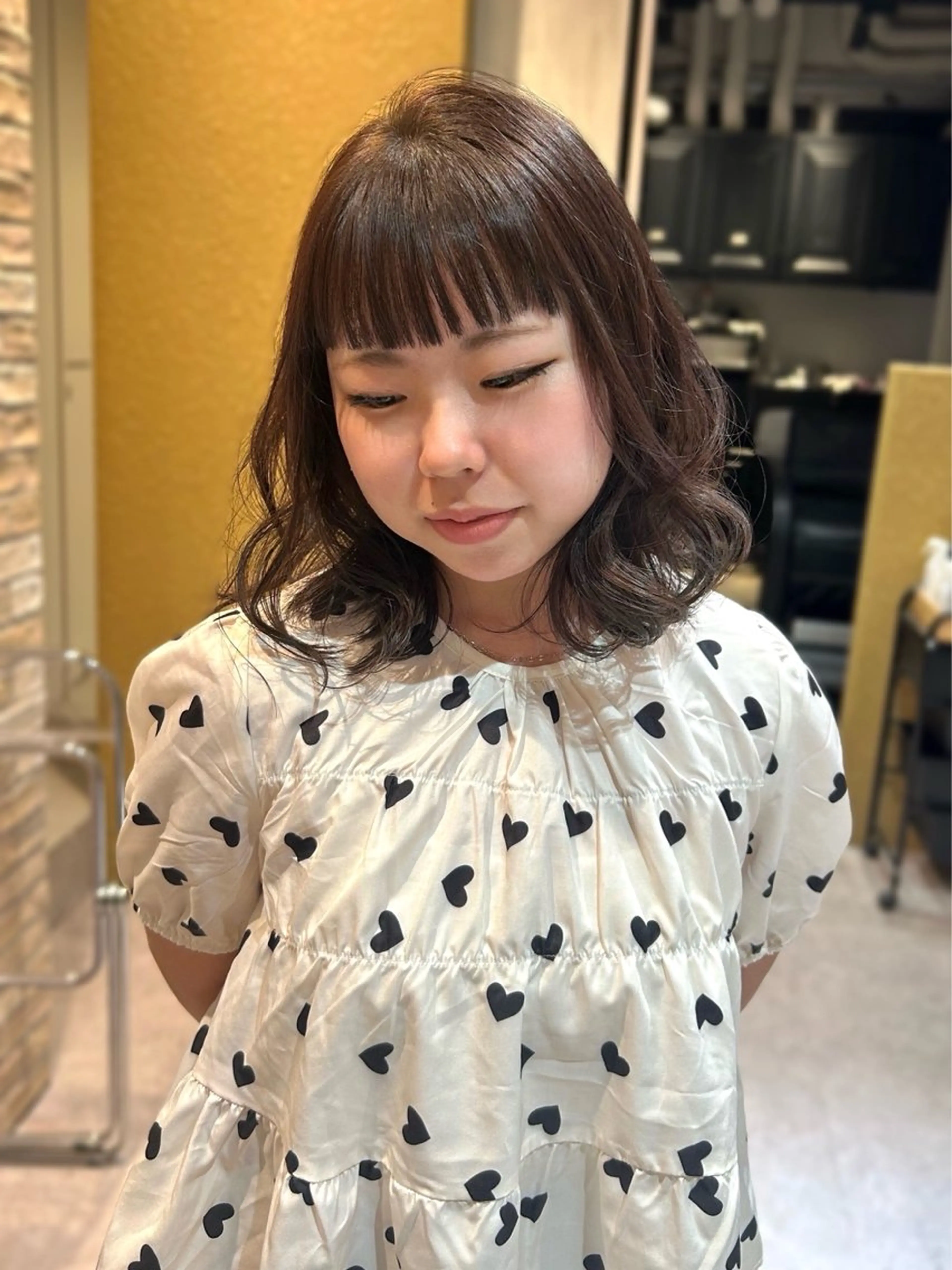 カラー ヘアカラー 透明感カラー/ネイル COCORO🎀☘️のヘアスタイル