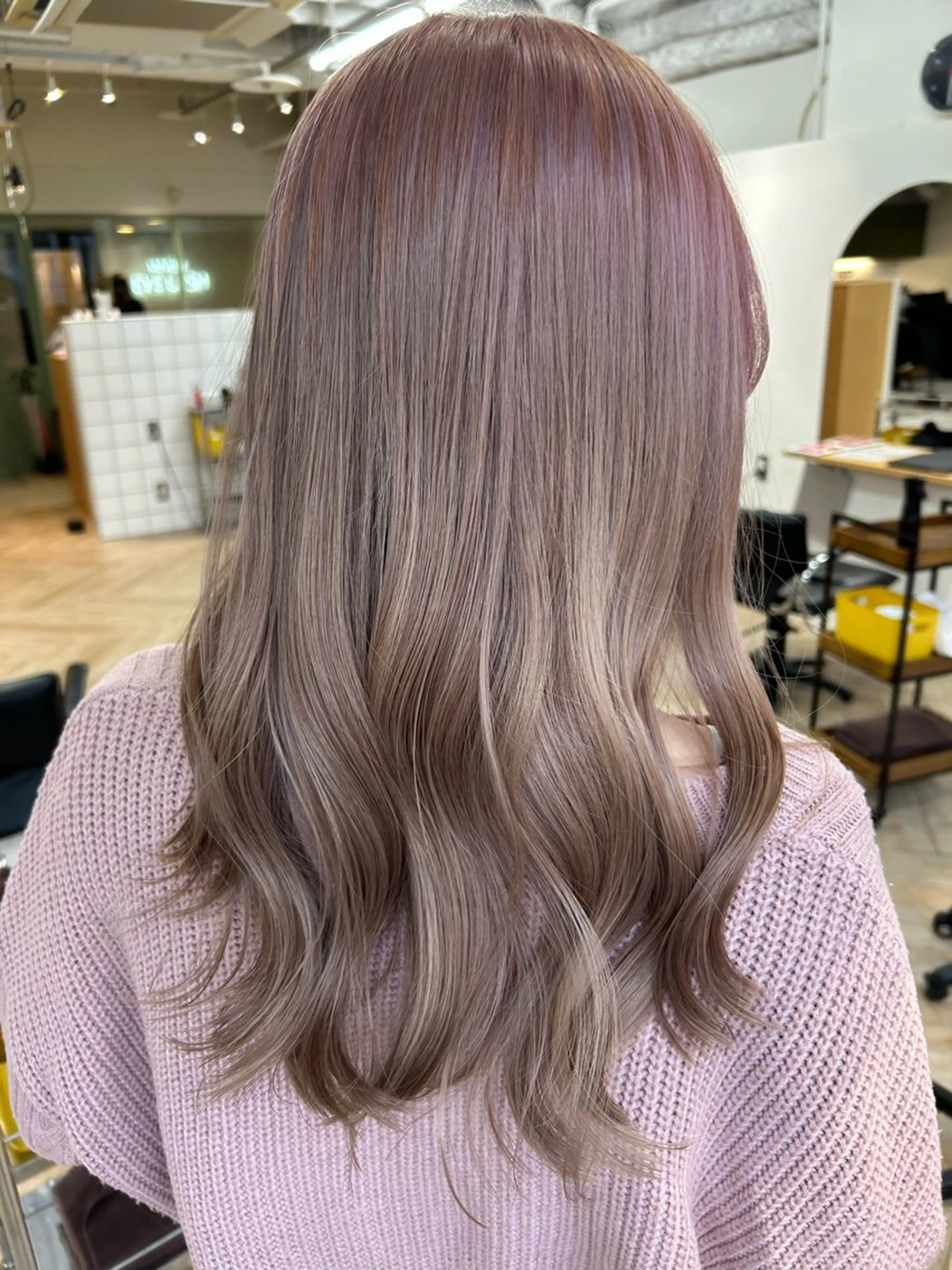 ロング カットモデル募集/ 万代/関谷　朋実のヘアスタイル