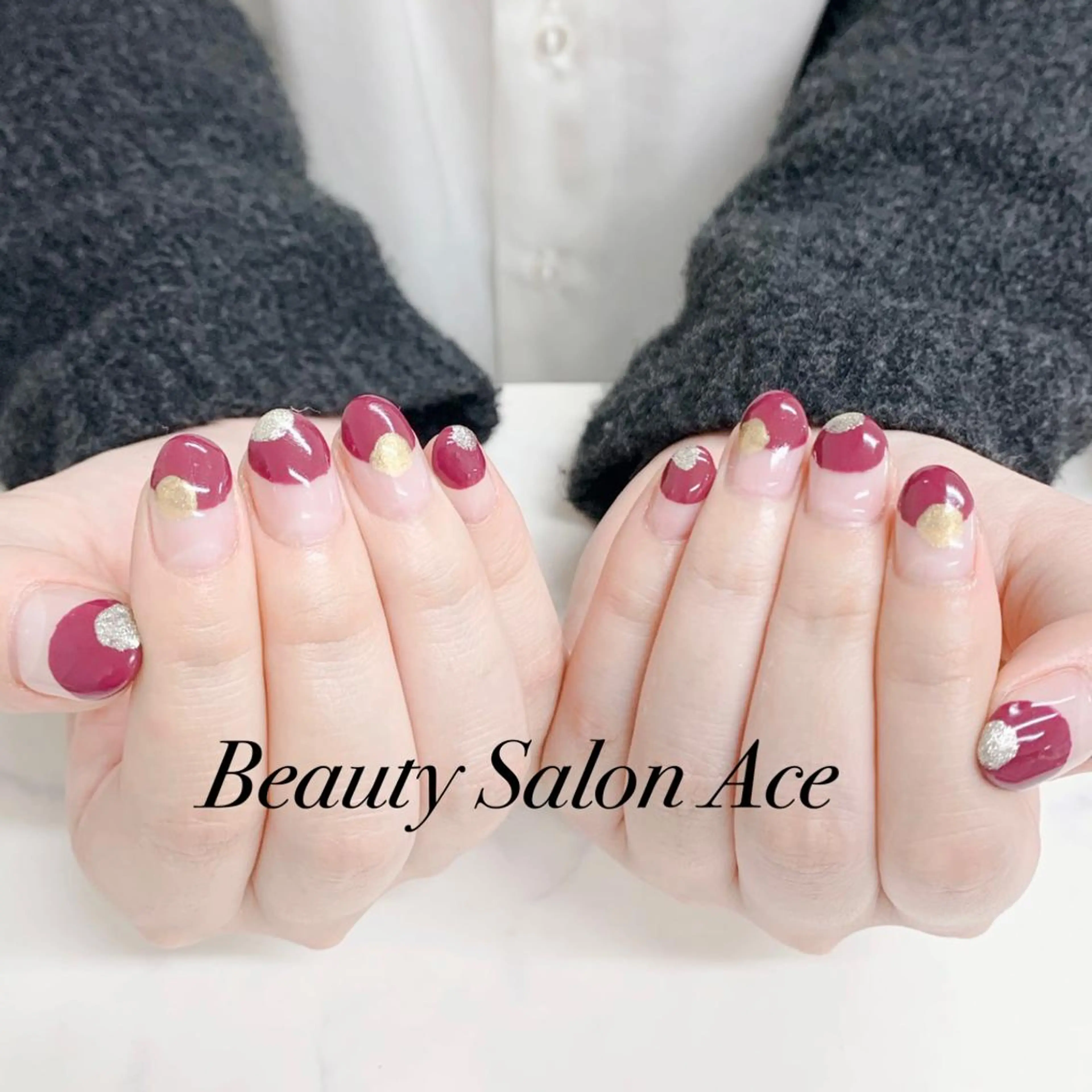 ネイル メンズネイル ハンドネイル ハンドケア Beauty Salon Ace（ネイルサロン　エース）所属・池袋フィルイン Ace♡長さだしのネイルデザイン