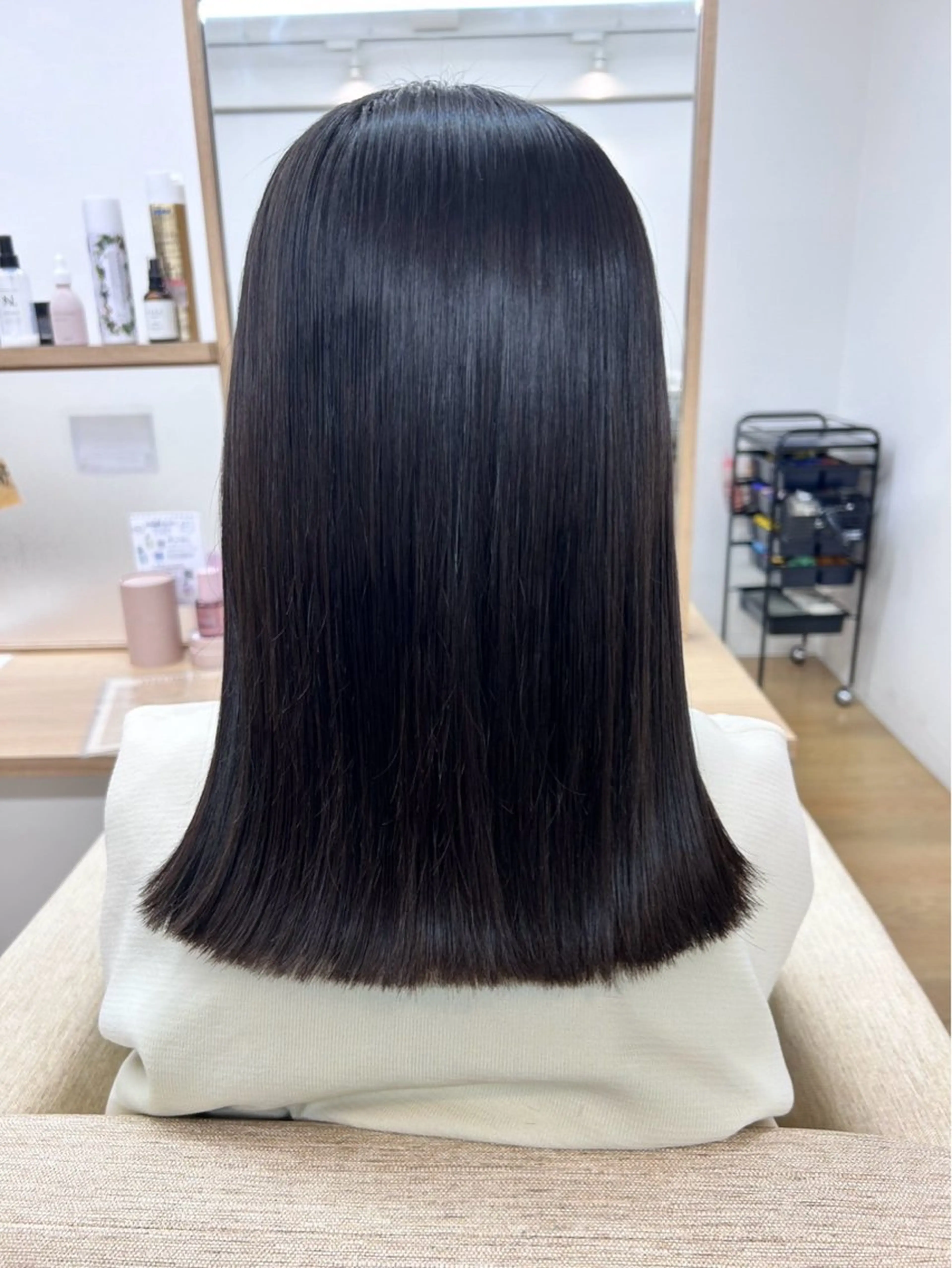 ⚠️ 急募⚠️9月9日13時30から縮毛矯正モデル募集しております💫【残り1名】サービストリートメント付き💖の写真