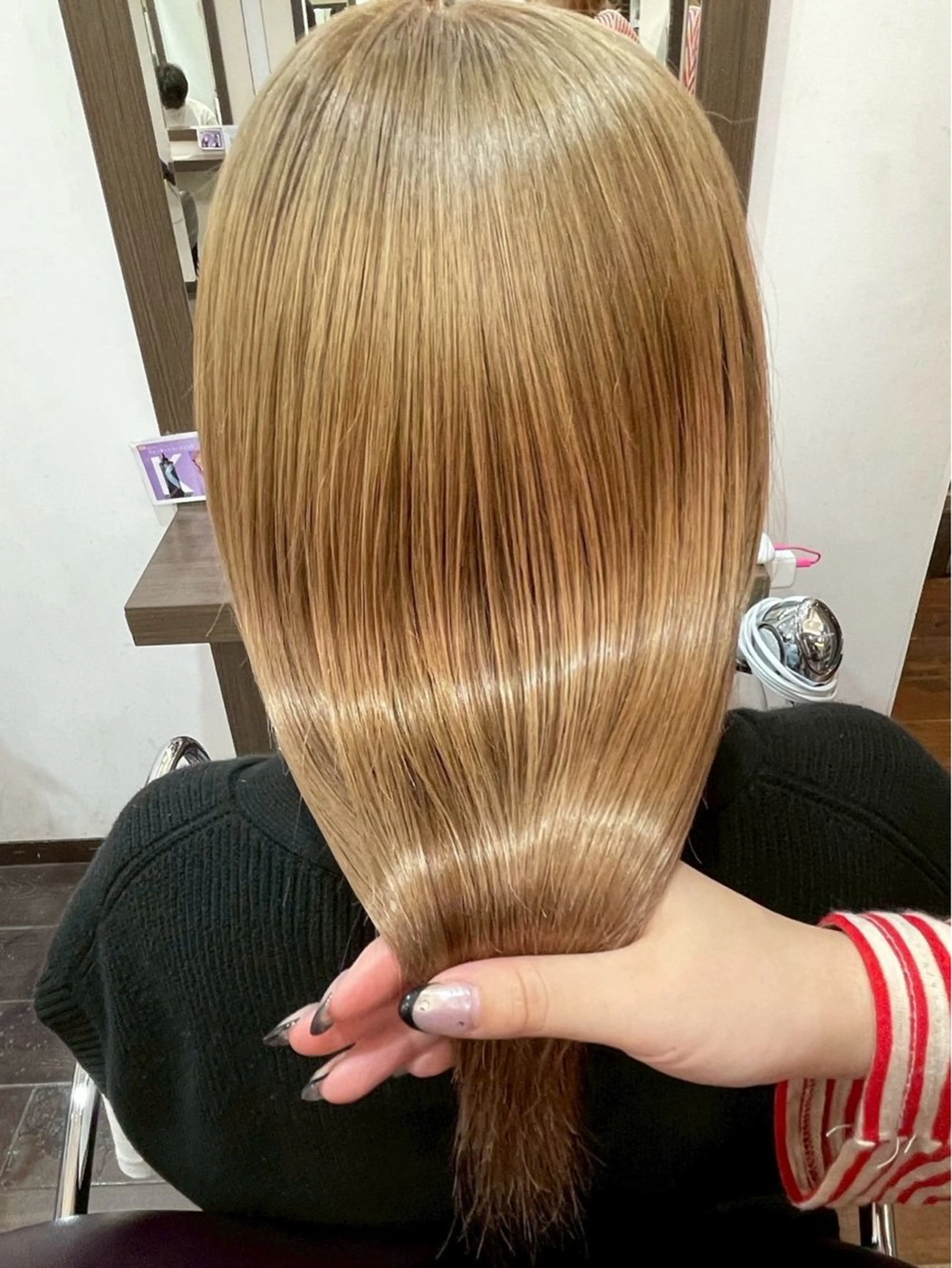 ロング カラー ハイトーンカラー カット ユウ✩.*˚/メンズ ハイトーン/カラーのヘアスタイル