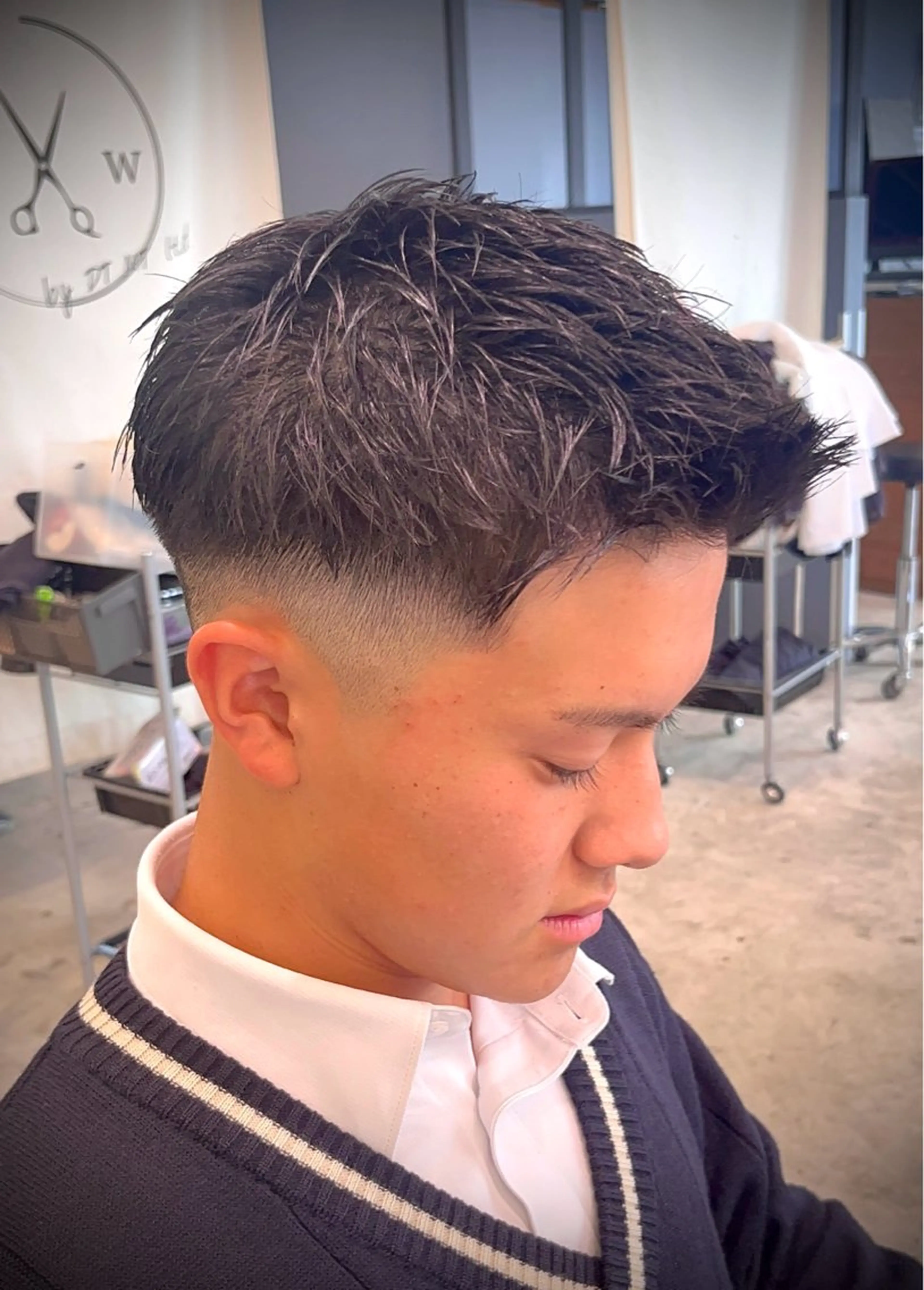 ショート メンズ カット StueW.所属・三木 誉之尊のヘアスタイル