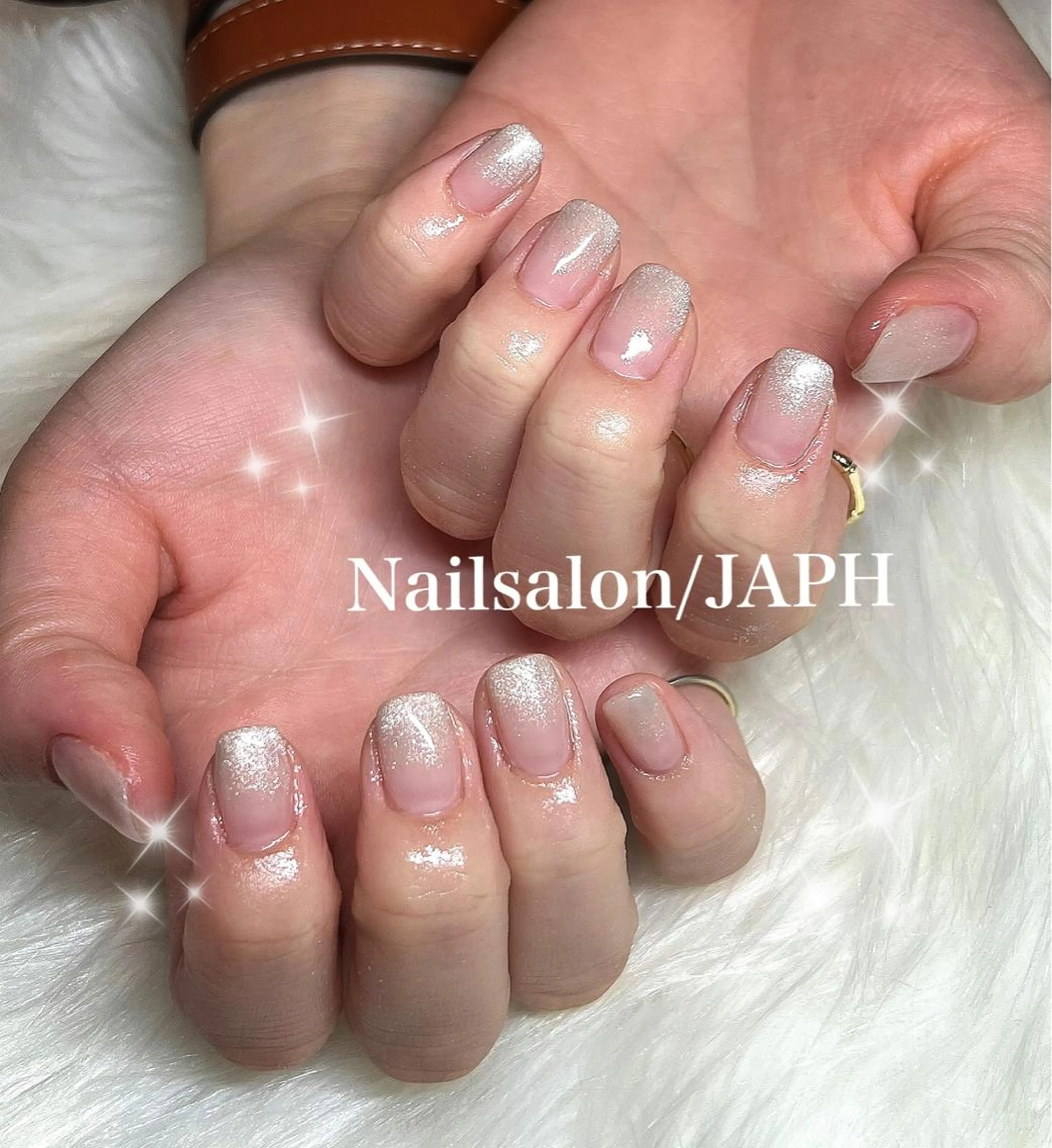 ネイル グラデーション マグネットネイル シンプルネイル NailSalon /JAPHのネイルデザイン