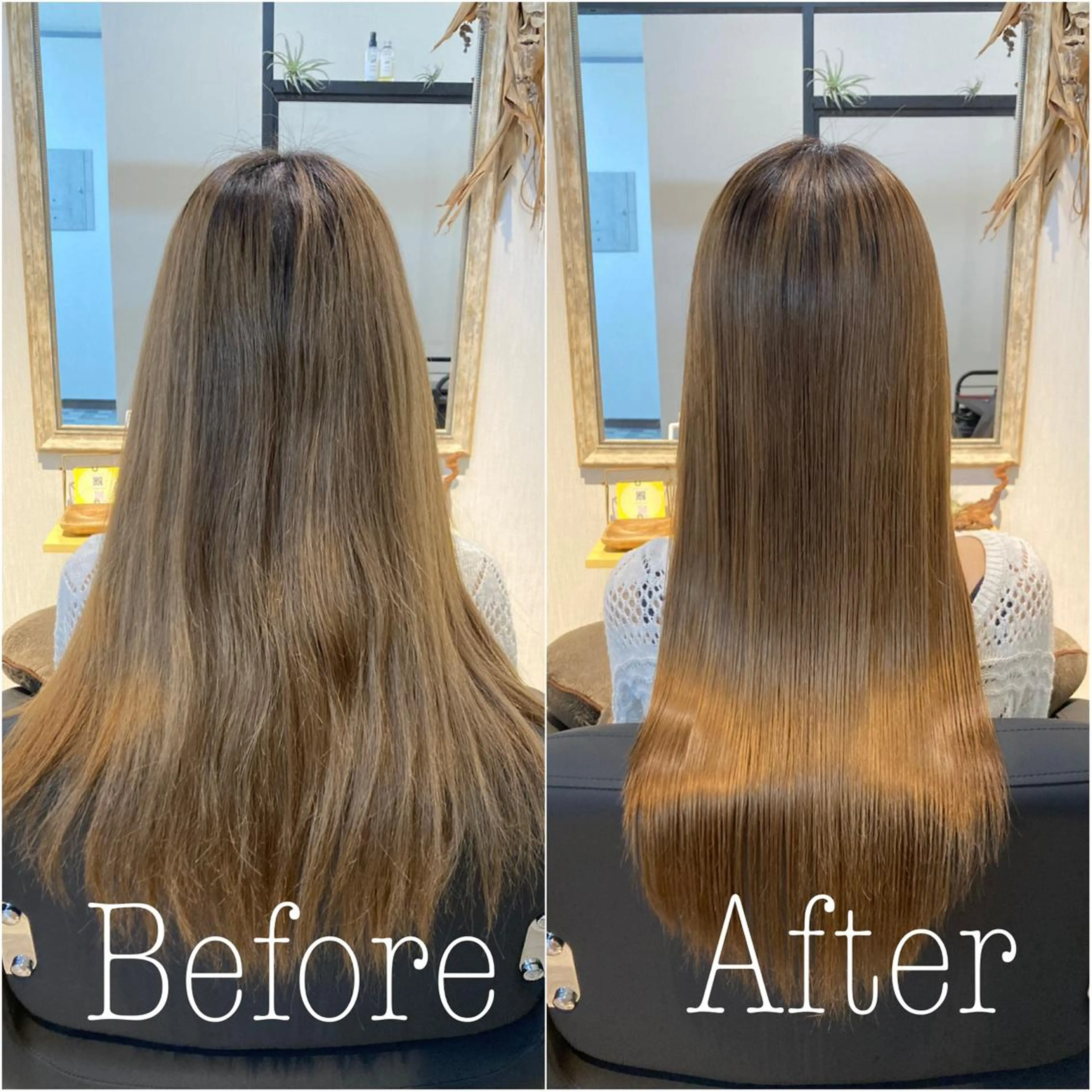 ロング カット 縮毛矯正 トリートメント ヘッドスパ Holidays share salon 曙店所属・Holidays sharesaronのヘアスタイル