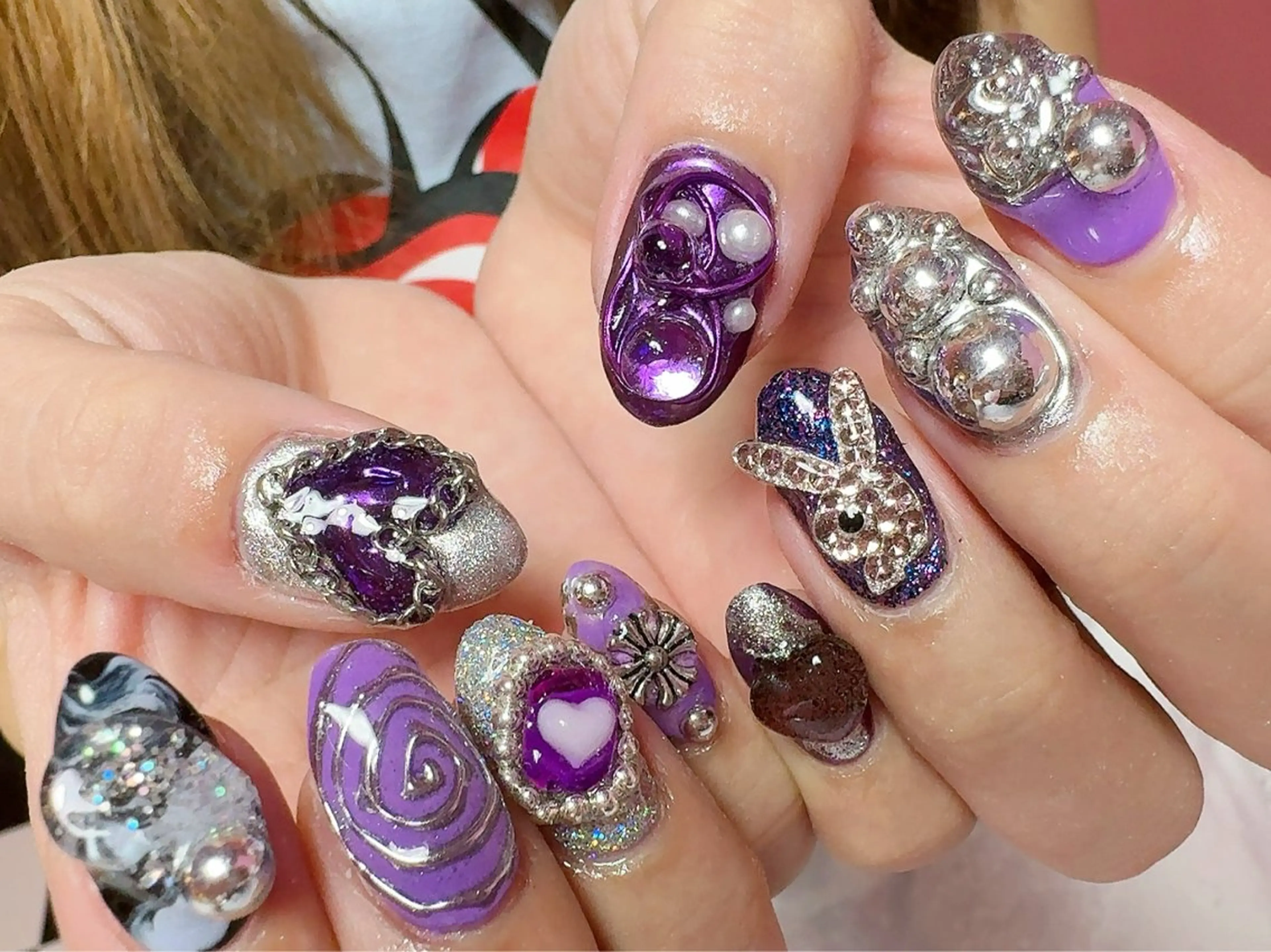 ネイル ハンドネイル Nail Atelier IamI所属・アイアムアイ 大村磨衣のネイルデザイン