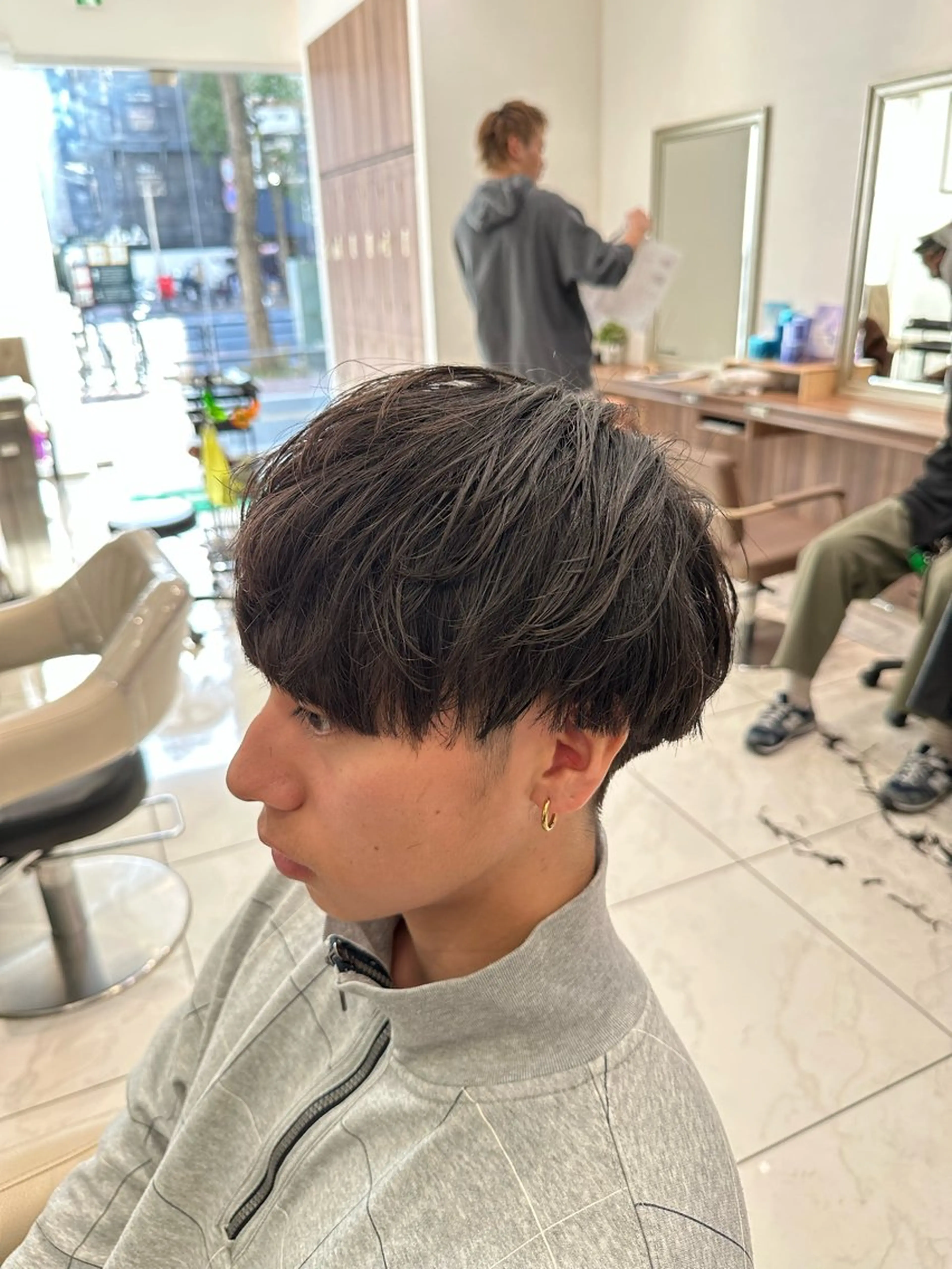 メンズ マッシュ カット メンズカット/進藤 龍之介のヘアスタイル
