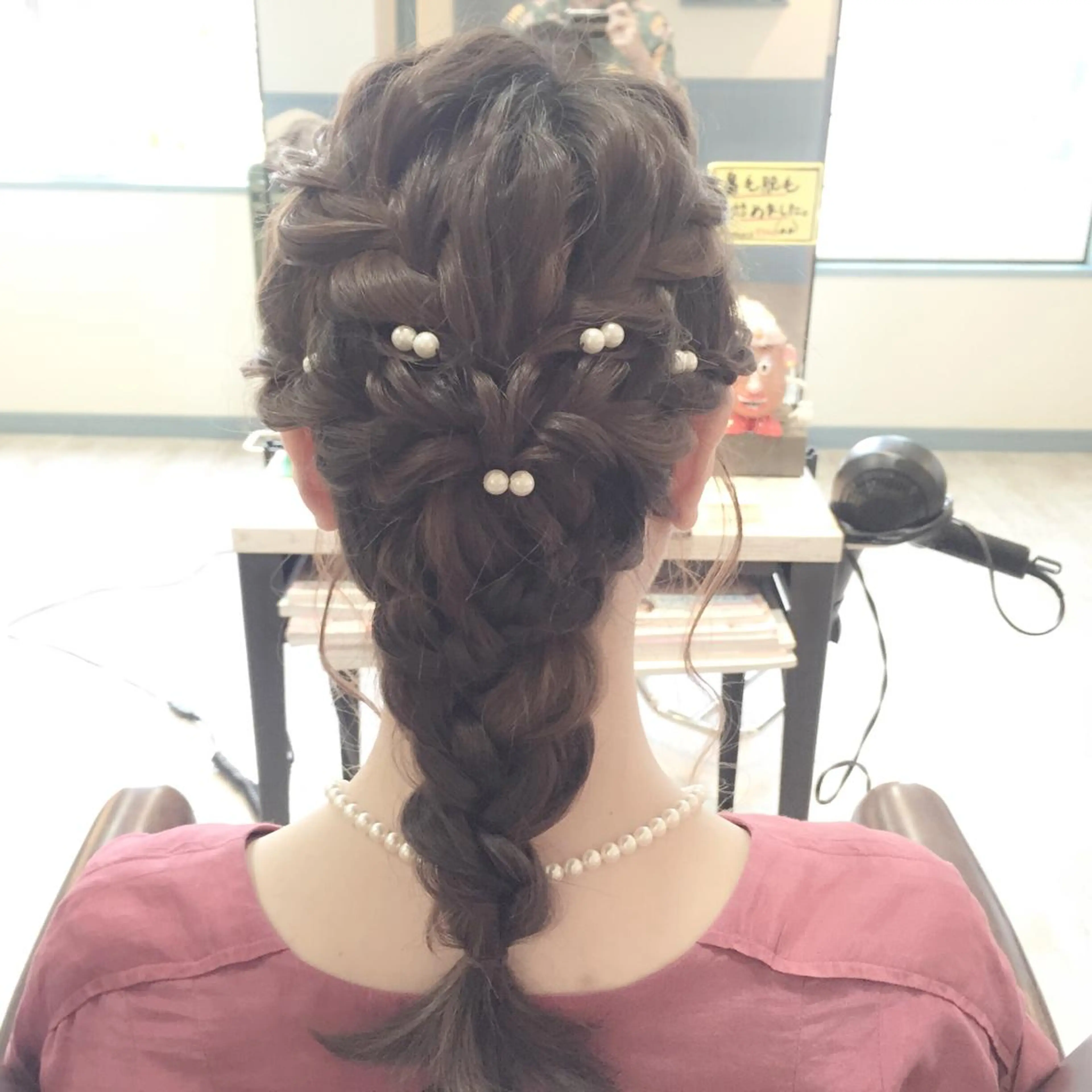 カラー ヘアアレンジ イシハラ アズサのヘアスタイル