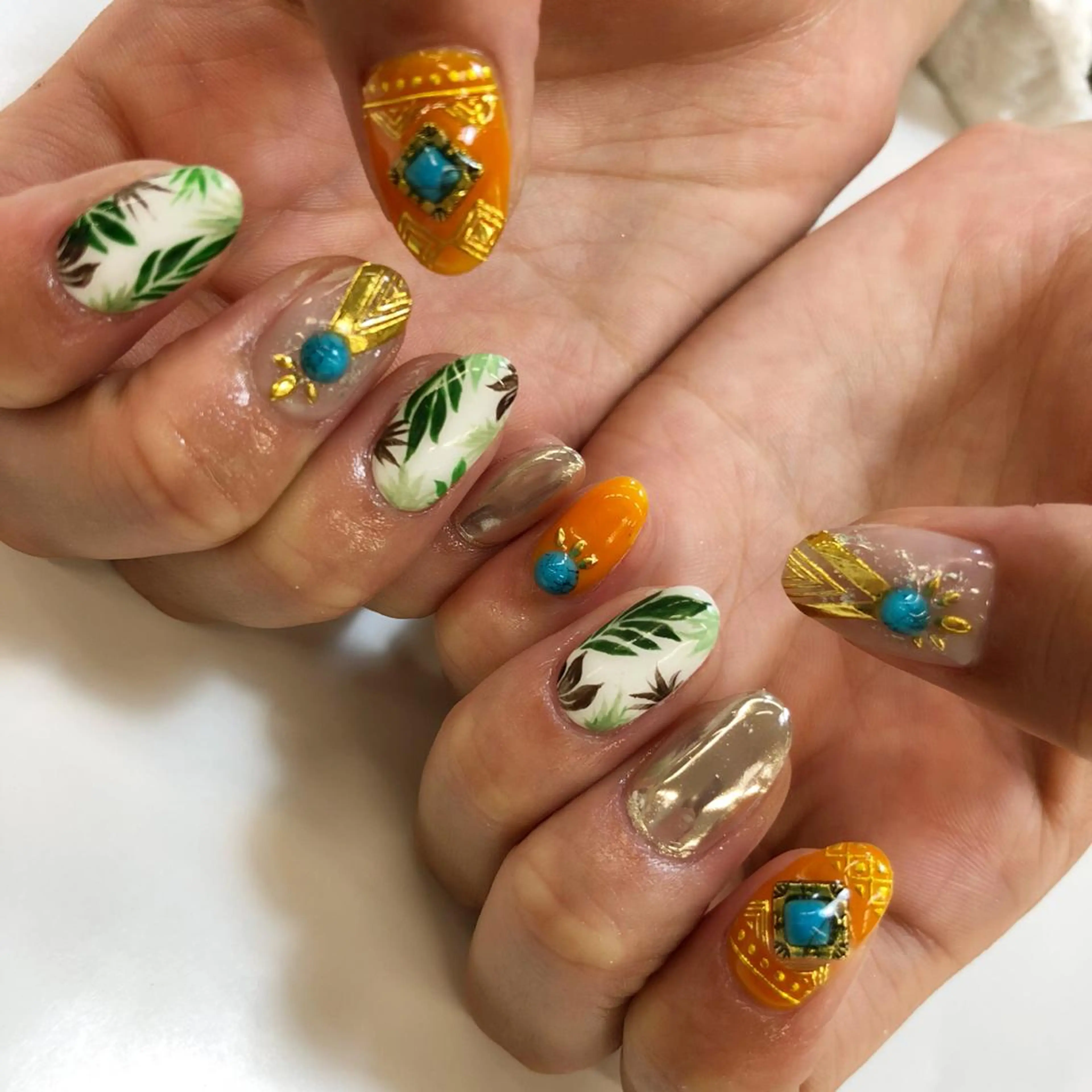 ネイル Twinkling( private salon)所属・伊藤 京香のネイルデザイン