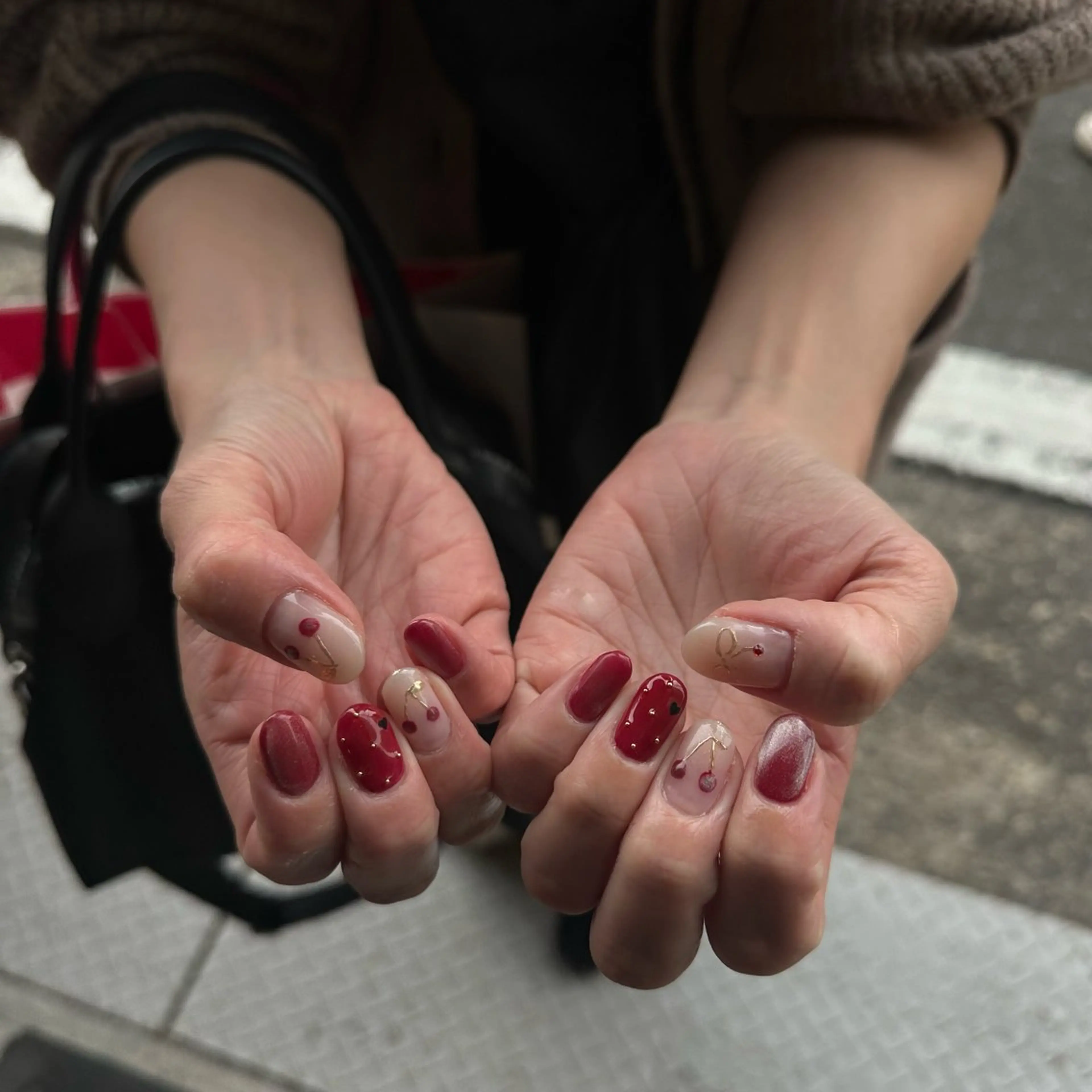 ネイル ハンドネイル addition スタッフ　Maikoのネイルデザイン