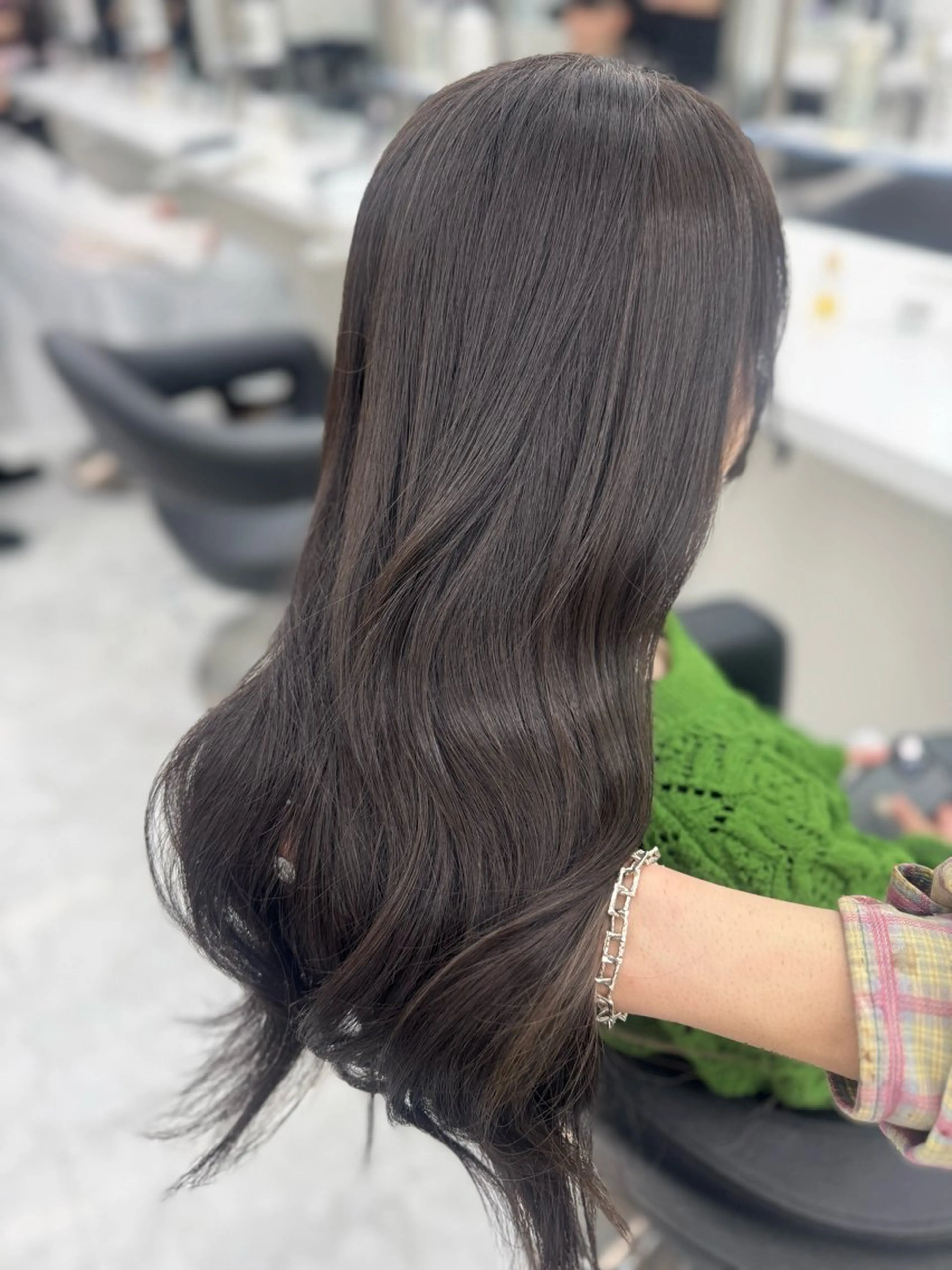 ロング カラー ヘアカラー トリートメント 💎透明感カラー /kaito💎のヘアスタイル