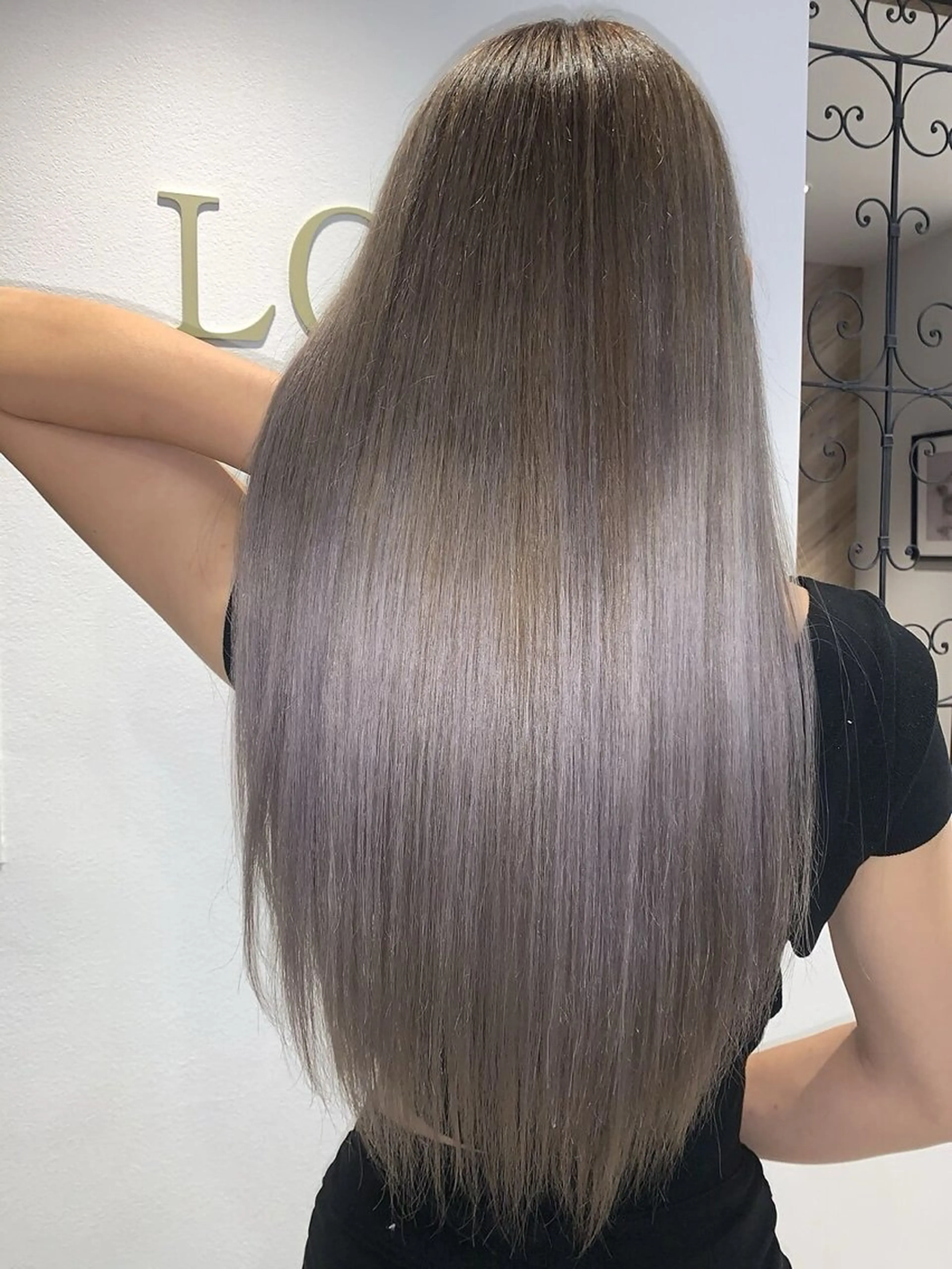 ロング カラー ヘアカラー 池袋メンズ指名率 No.1飯塚✂️のヘアスタイル