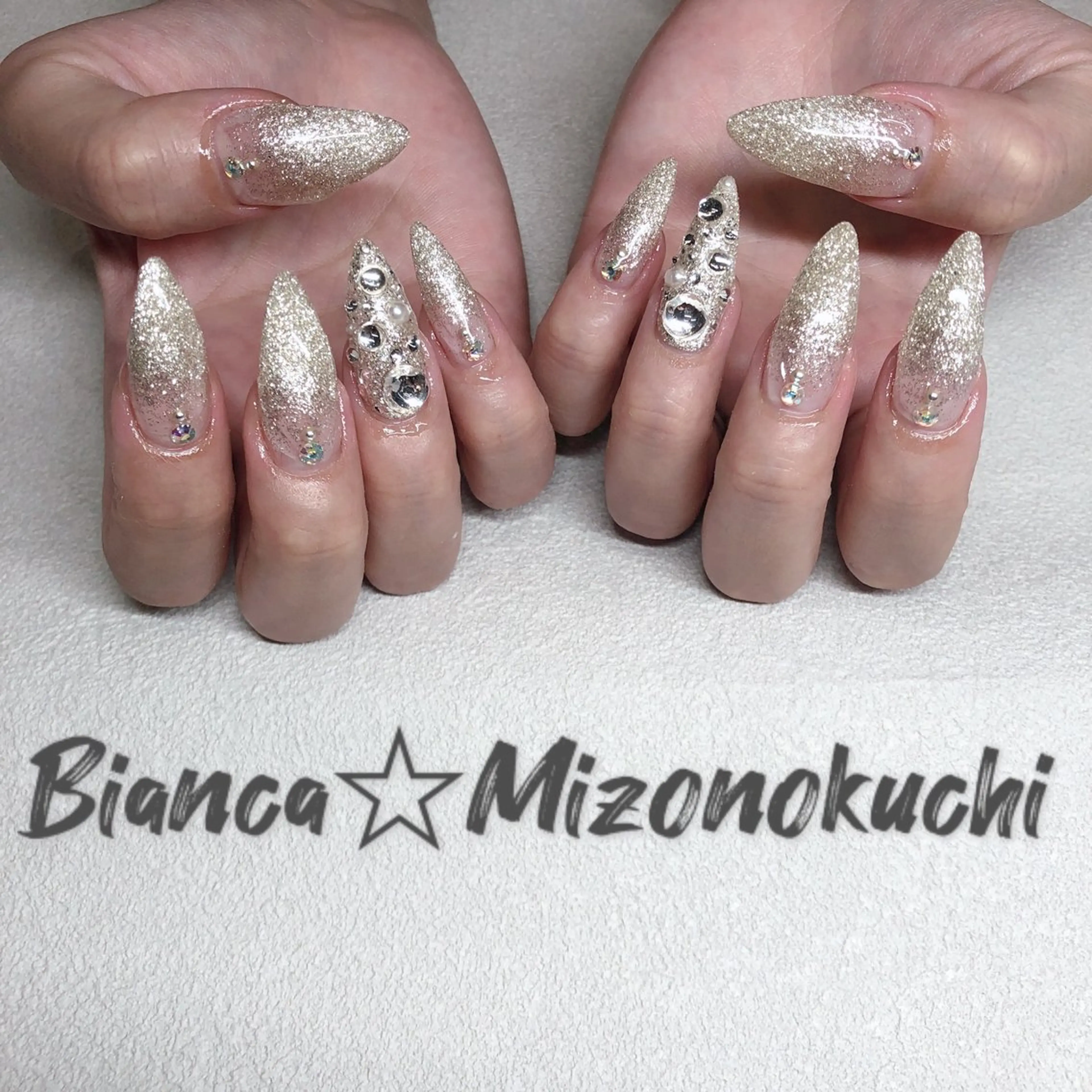 セミロング Bianca 溝の口 ASANOのネイルデザイン