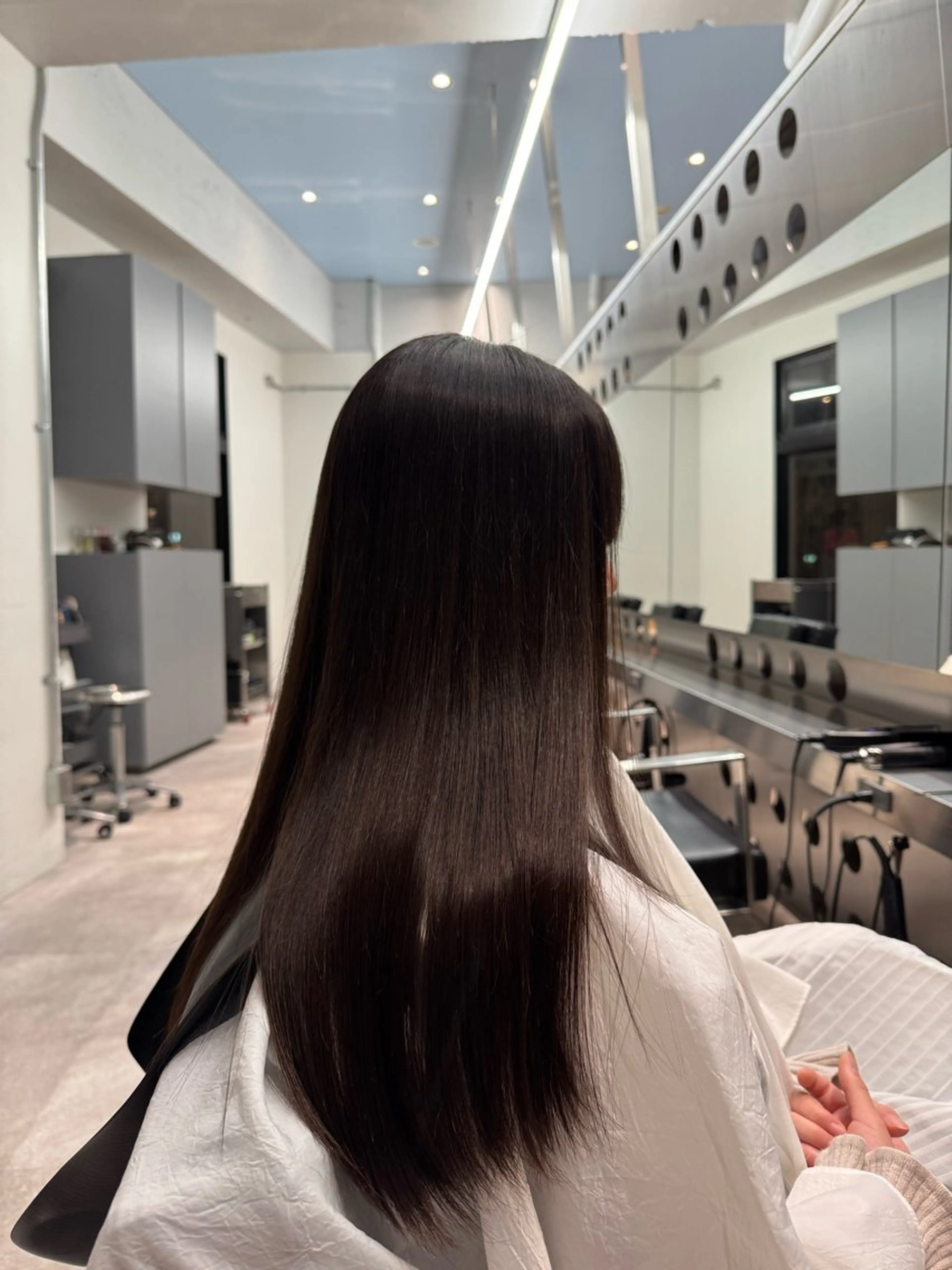 ロング パーマ ストレートパーマ 北村 岳久翔のヘアスタイル