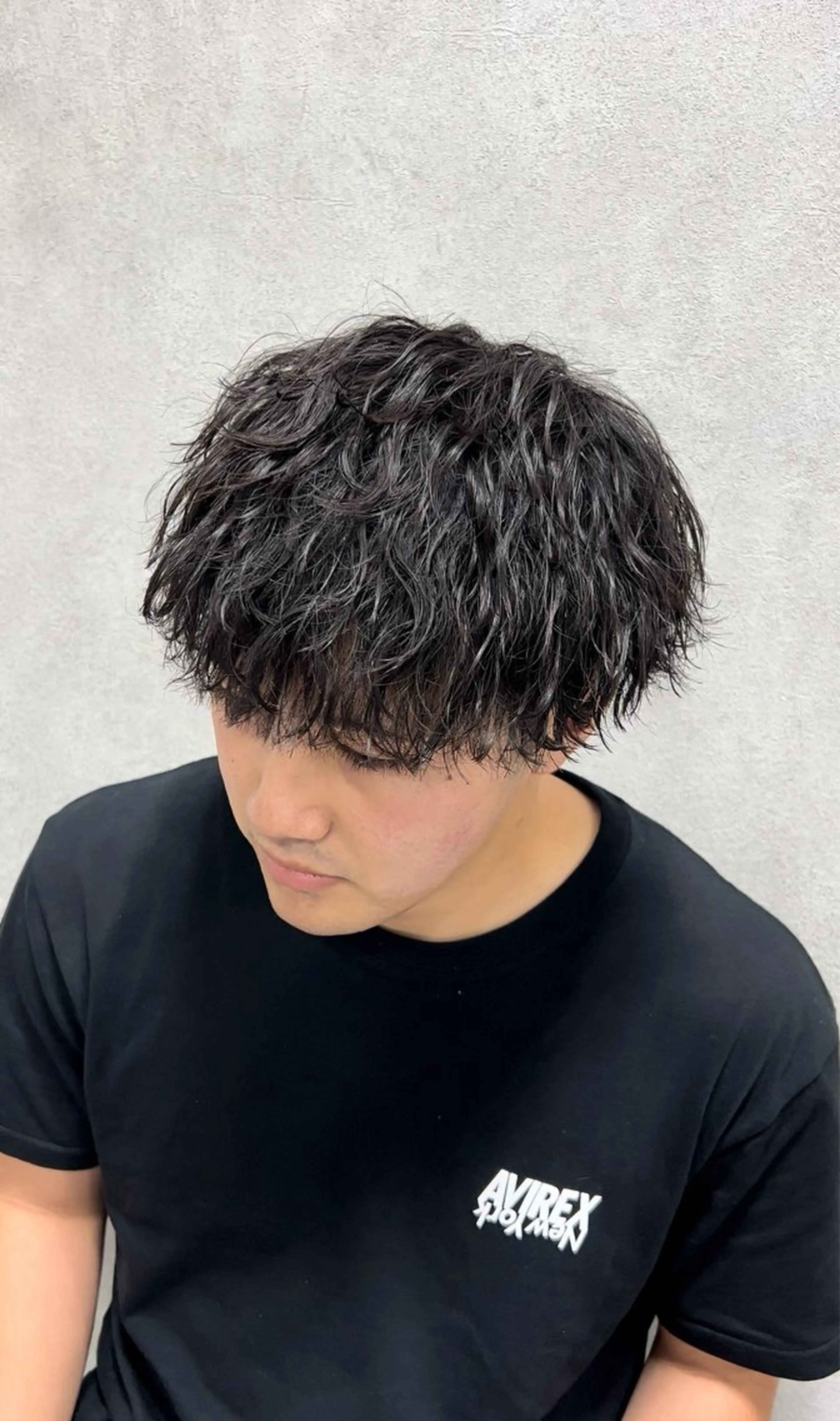 パーマ メンズ カット パーマ 【札幌メンズ特化】 つばさ🔥のヘアスタイル
