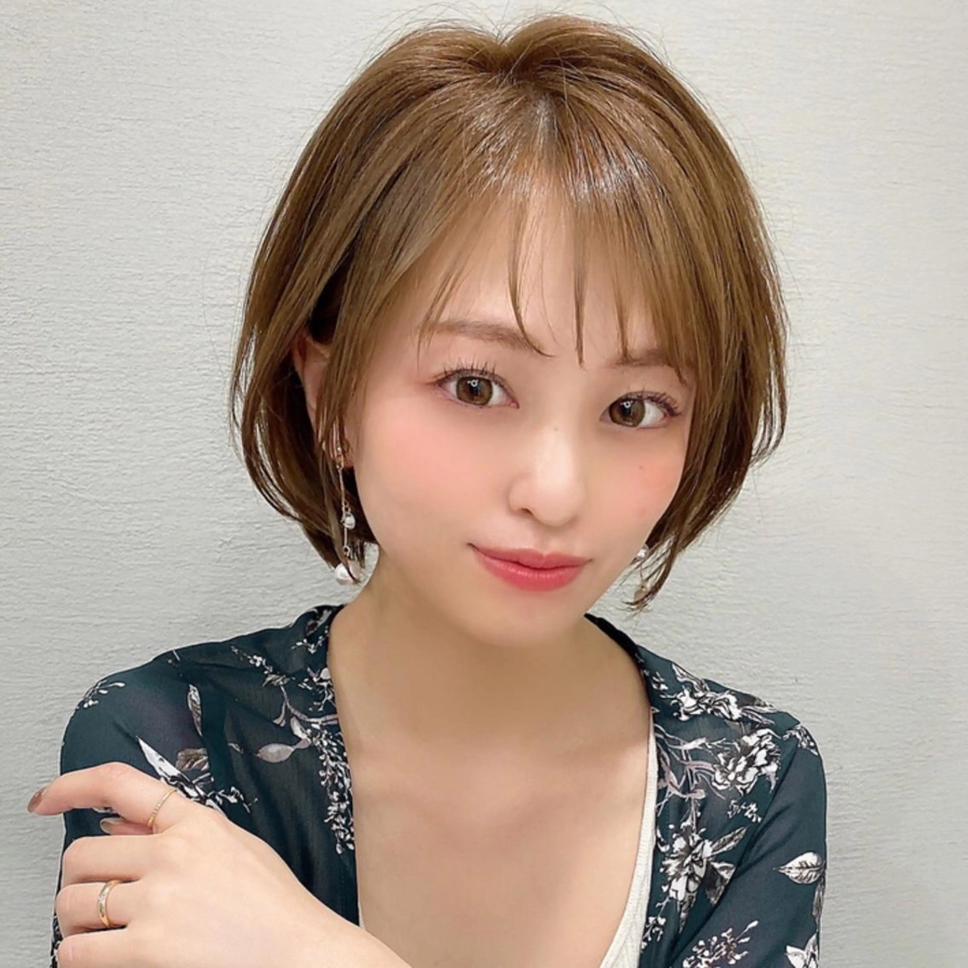 ショート カラー パーマ ヘアアレンジ キッズ ネイル マツエク・マツパ ショートヘア トリートメント ニュアンスネイル ショートネイル ニュアンスパーマ ショートの神✨AFL OAT 井上康平のヘアスタイル