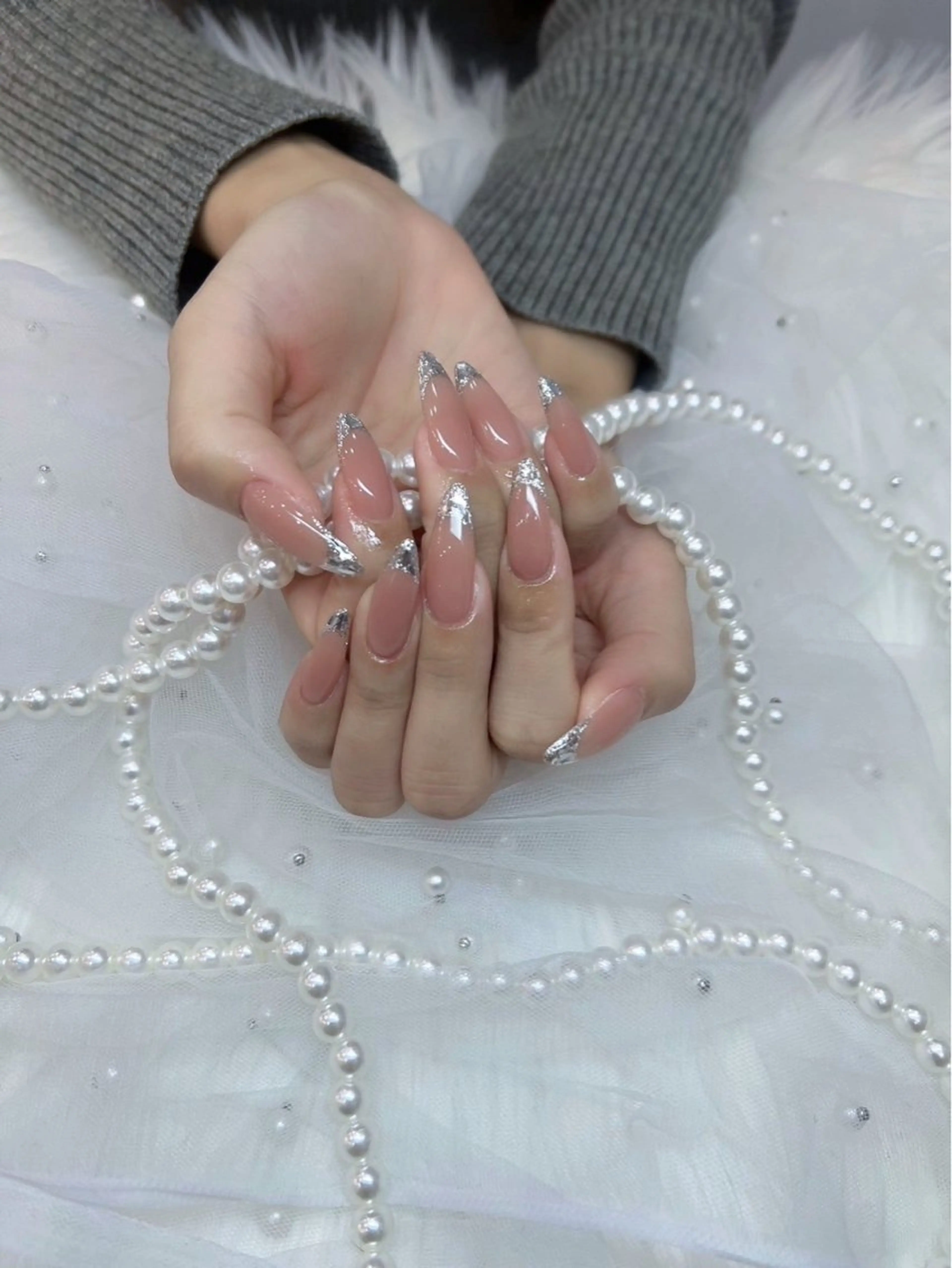 ネイル スカルプネイル ワンホンネイル icy nail れいあのネイルデザイン