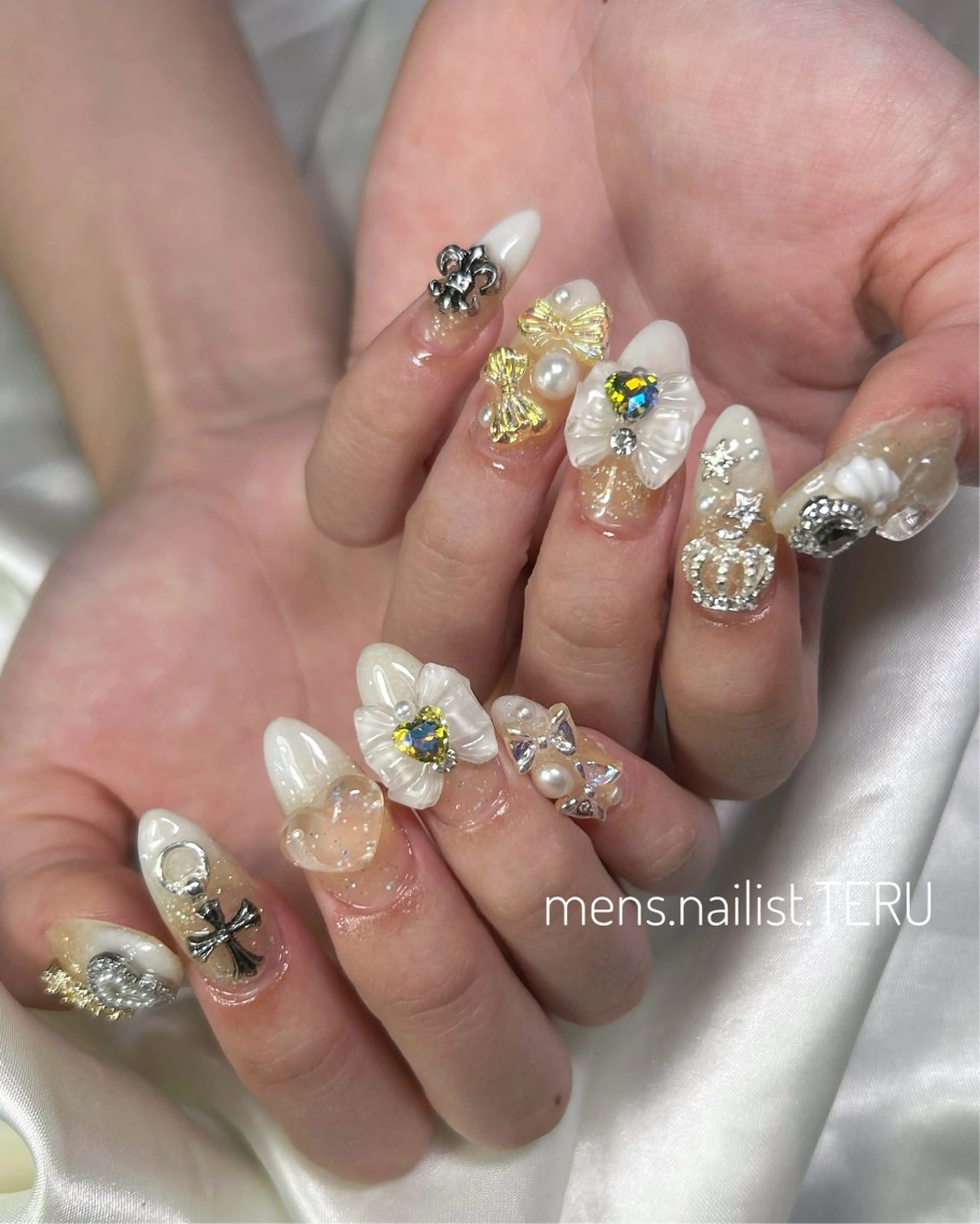 ネイル メンズネイル nail salon ETERNAL所属・メンズネイリスト TERUのネイルデザイン