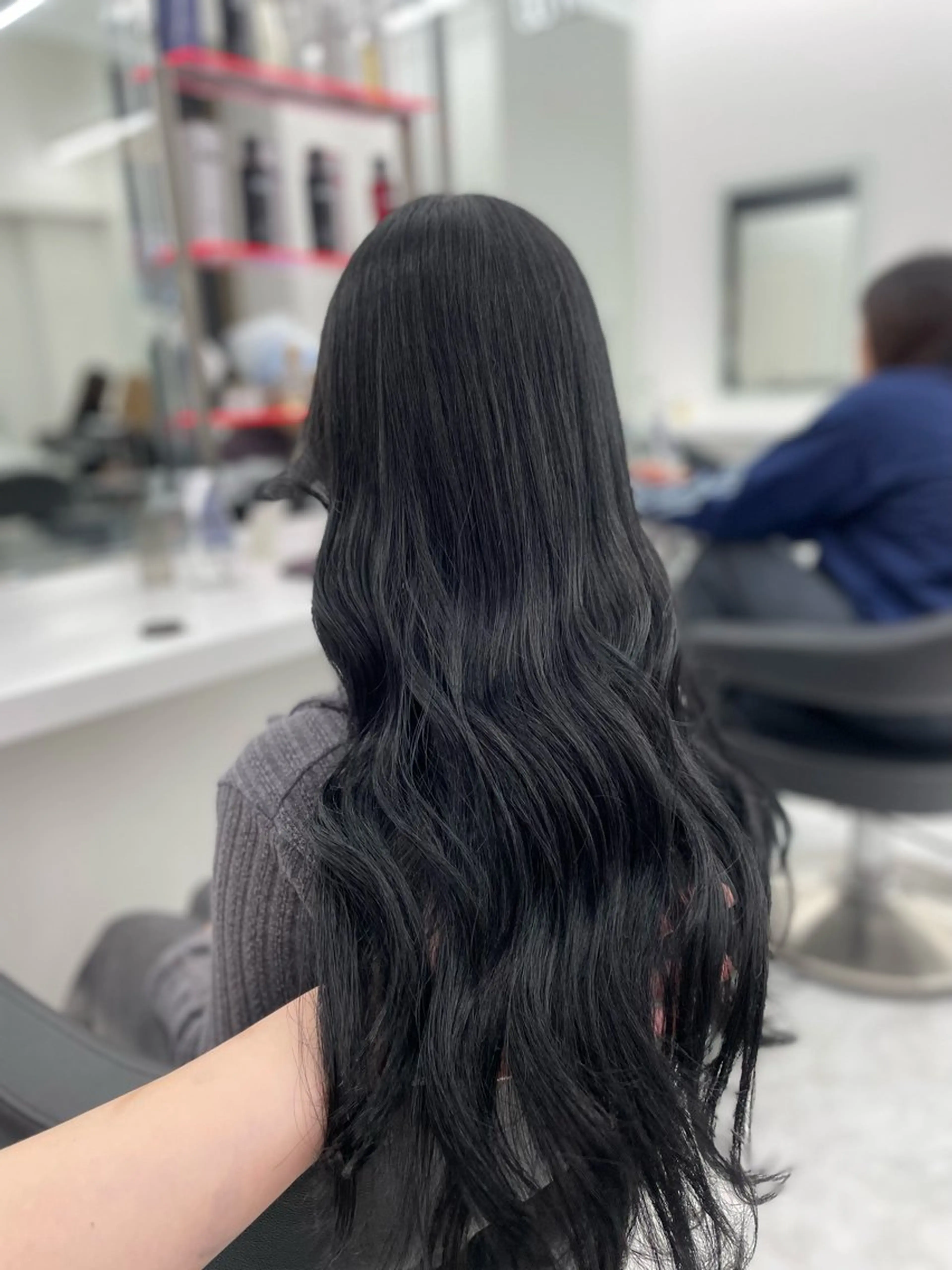 ロング ヘアカラー トリートメント ヘアセット GO TODAY SHAiR SALON所属・🤍韓国トレンド ヘア🤍miku🤍のヘアスタイル