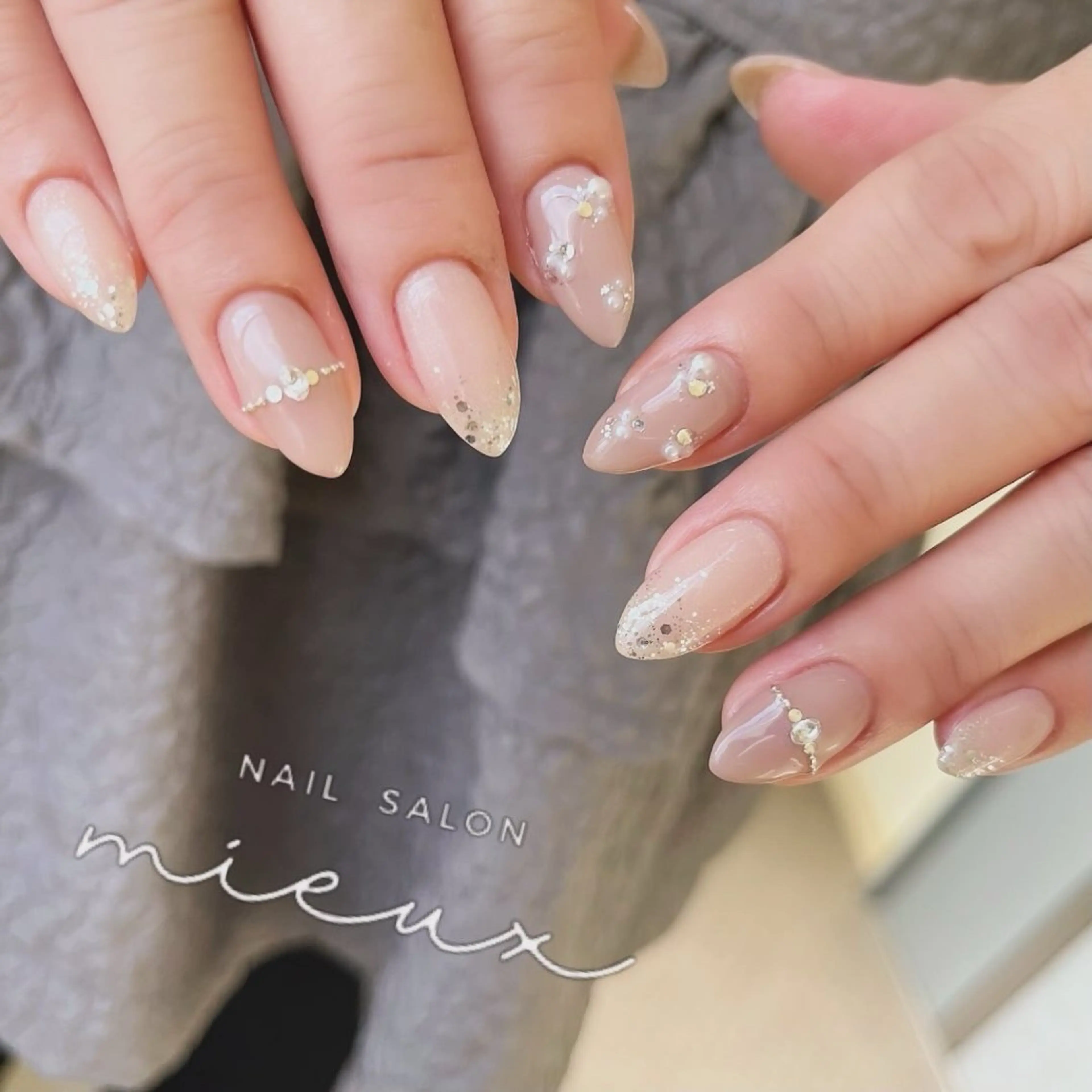 ネイル ハンドネイル mieux ariiiのネイルデザイン