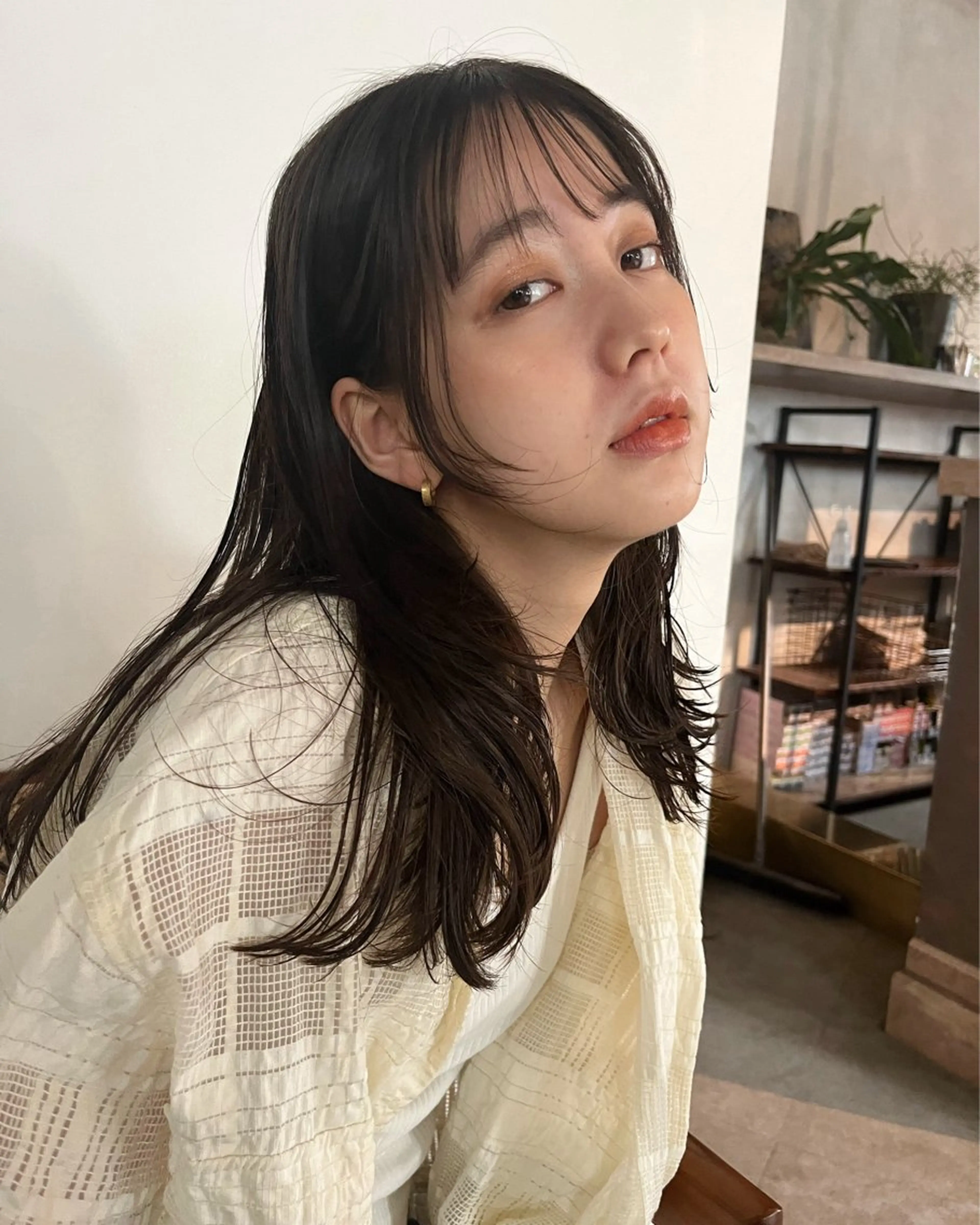カラー 透明感カラー 🍒暖色カラー🍒 ueno aiのヘアスタイル