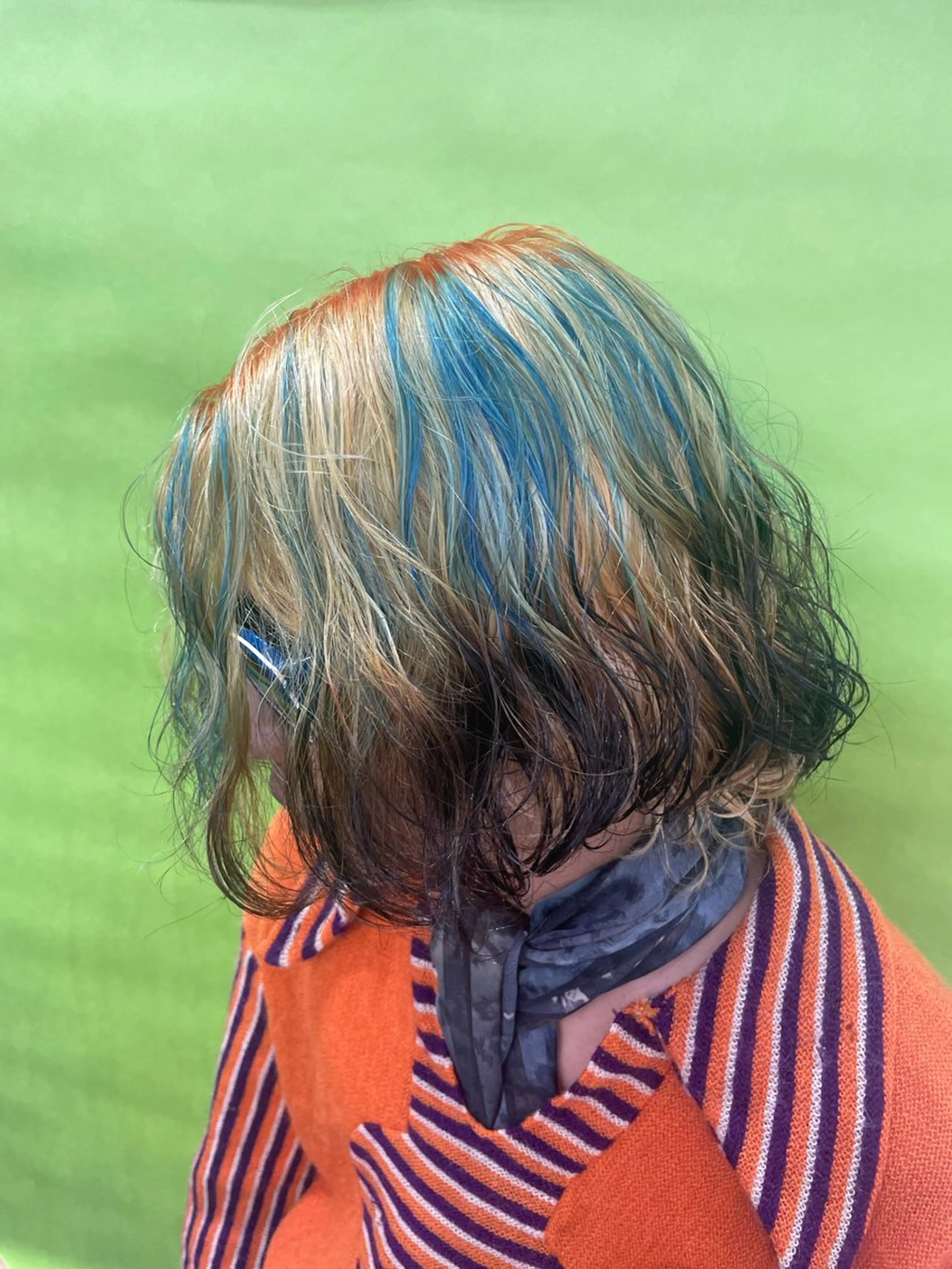 カラー メンズ カット ヘアカラー トリートメント デザインカラー⭐︎★ 🐆hyoma🐆のヘアスタイル