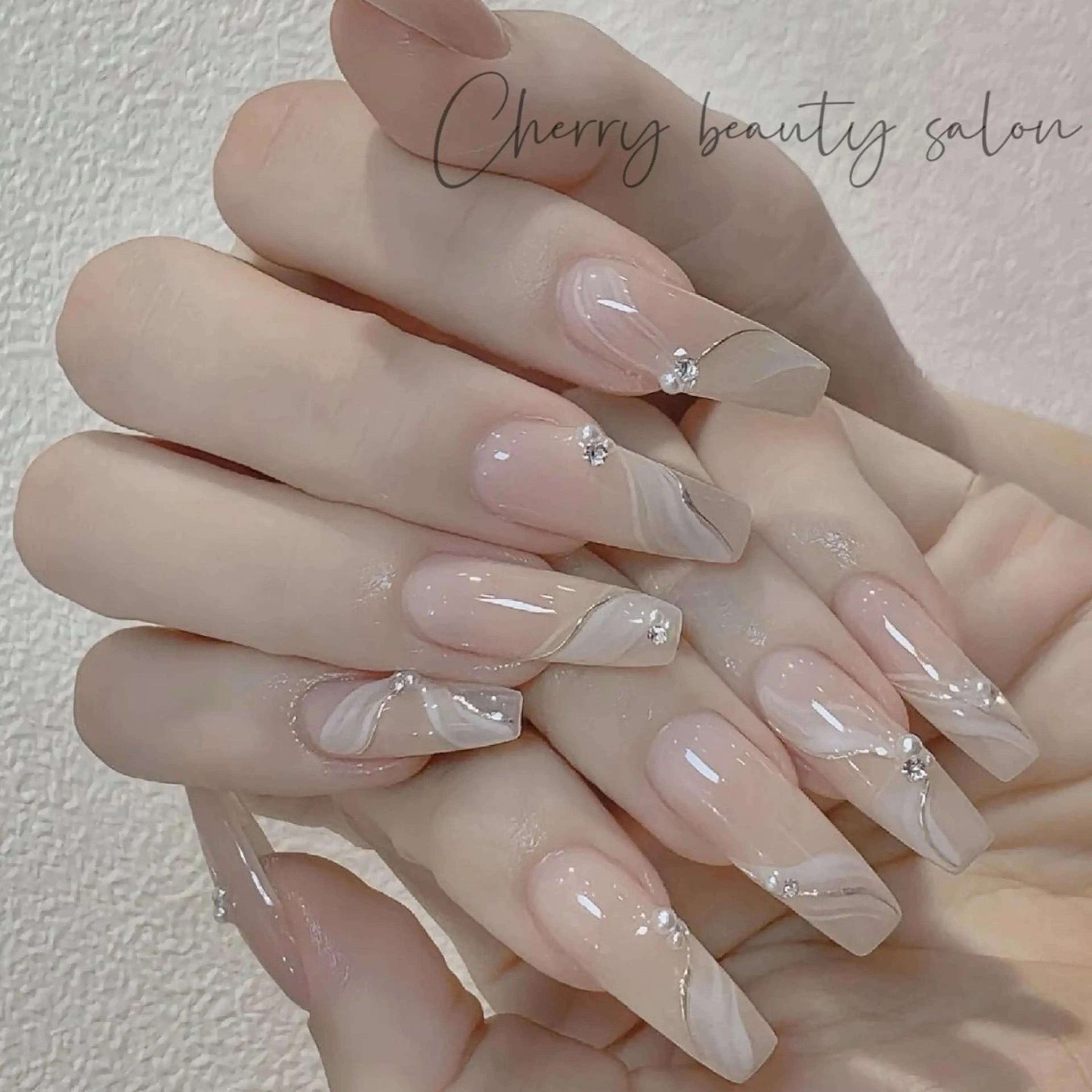 ネイル ハンドネイル ハンドケア SAKURA 🍒のネイルデザイン