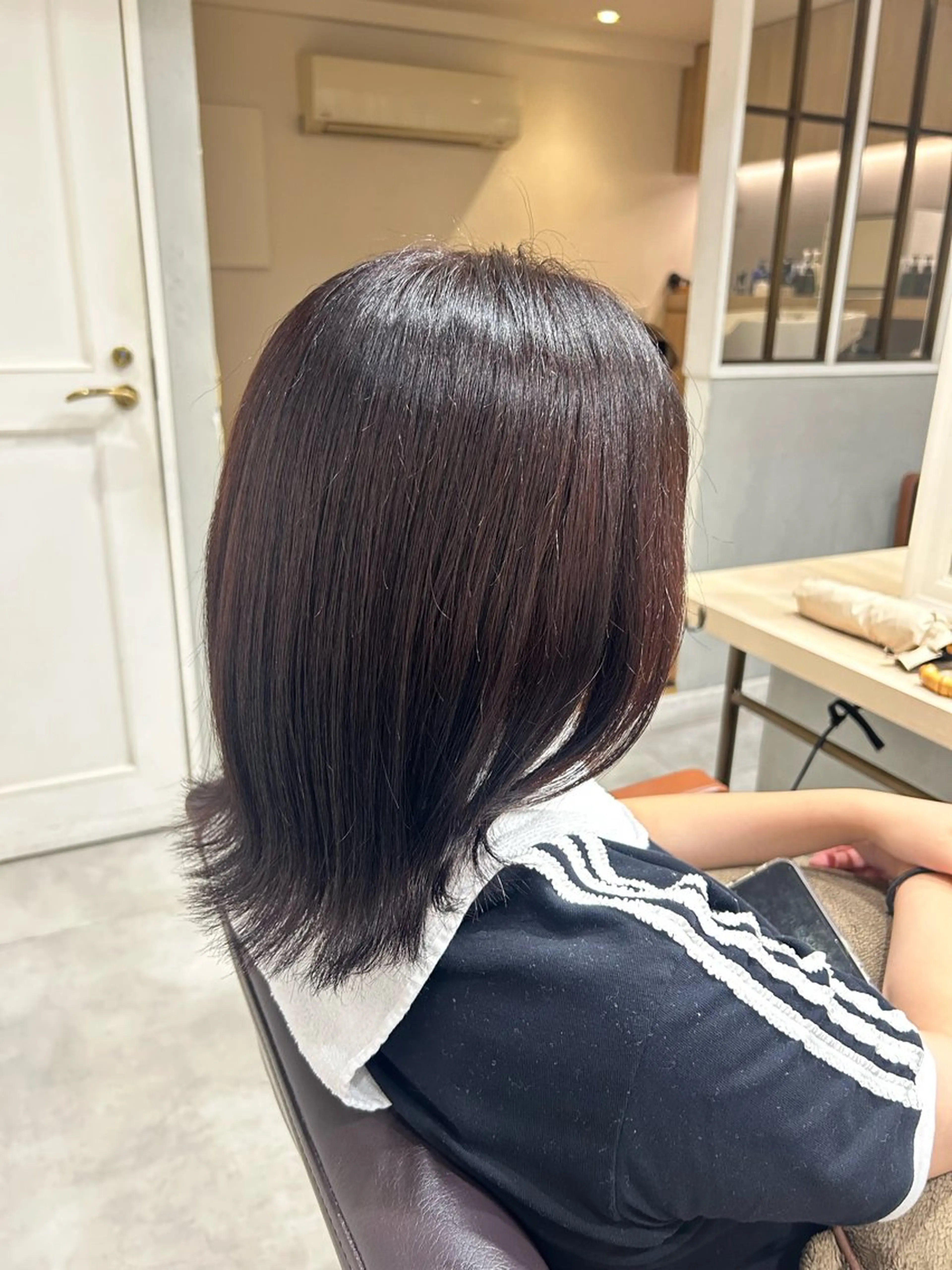 ミディアム カラー ヘアカラー ヘッドスパ memory by infinity所属・小池 颯希のヘアスタイル