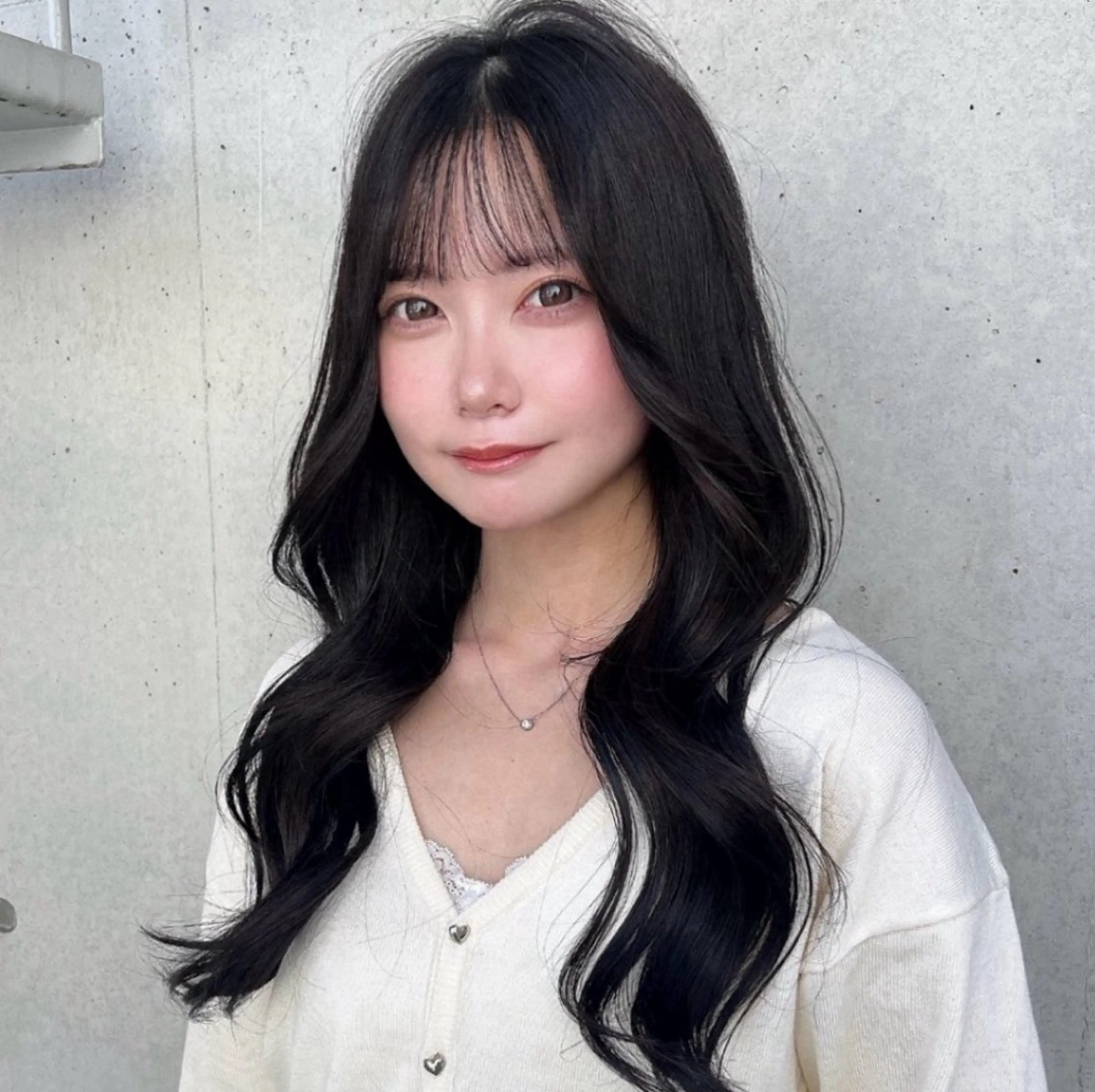 🌸ミニモ学割🌸透明感ワンカラー➕前髪.顔周りカット✂️(女性限定)➕ヒアルロン酸トリートメント🫧‪の写真