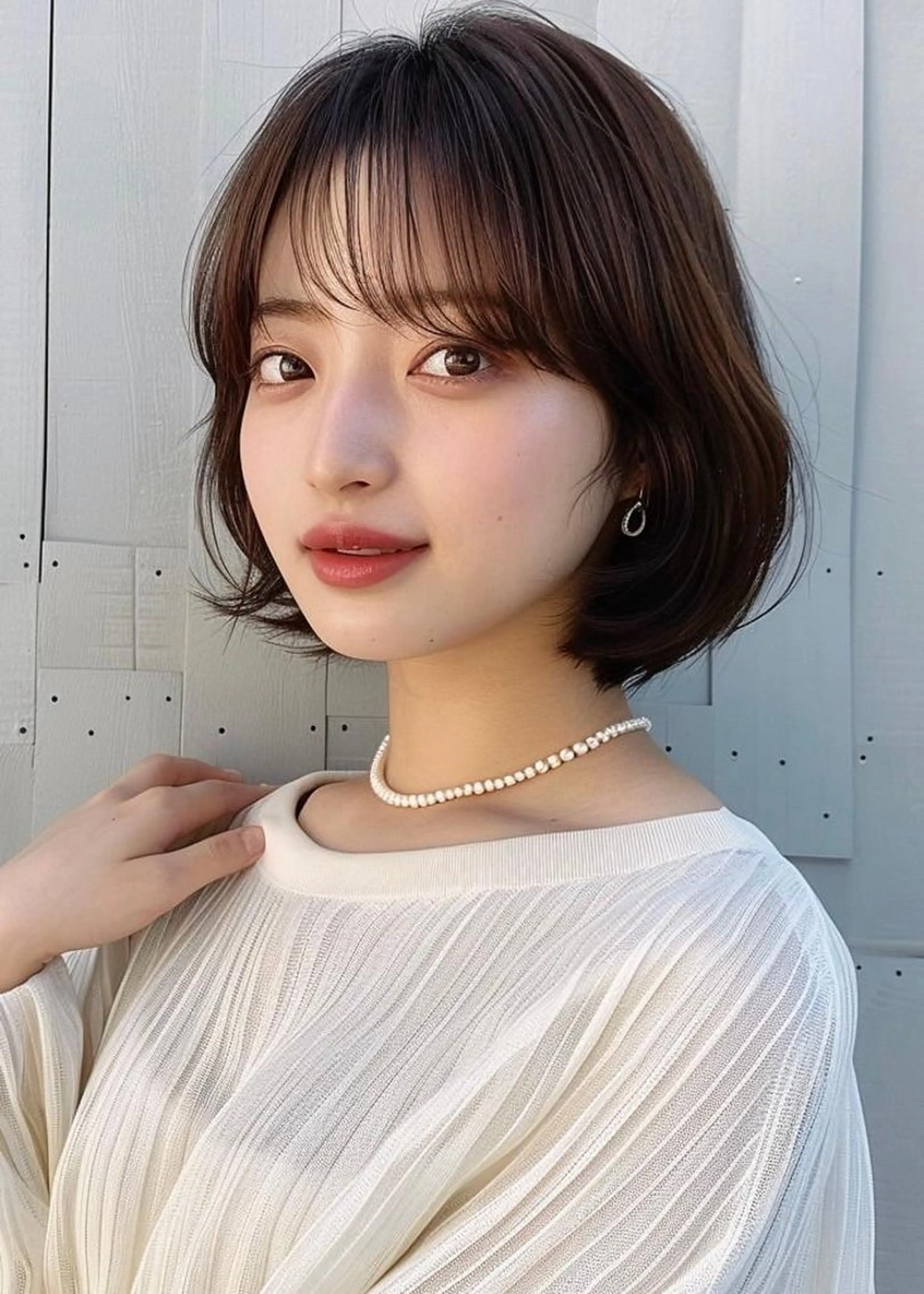 ショート カット トリートメント nex the salon coall所属・🫧似合わせショート イシダ🫧のヘアスタイル