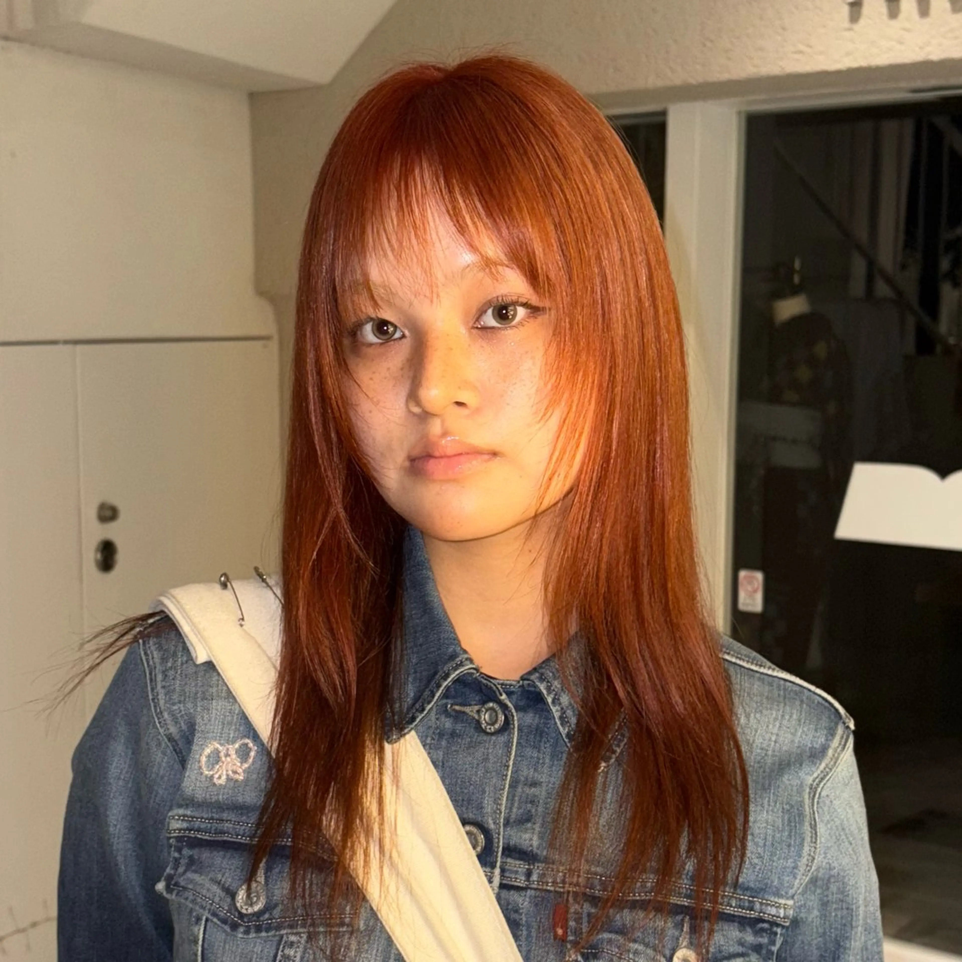 ⚡️ブリーチモデル募集中/ブリーチ➕秋の暖色カラー🍁/オージュア1ステップトリートメント付き🫧の写真