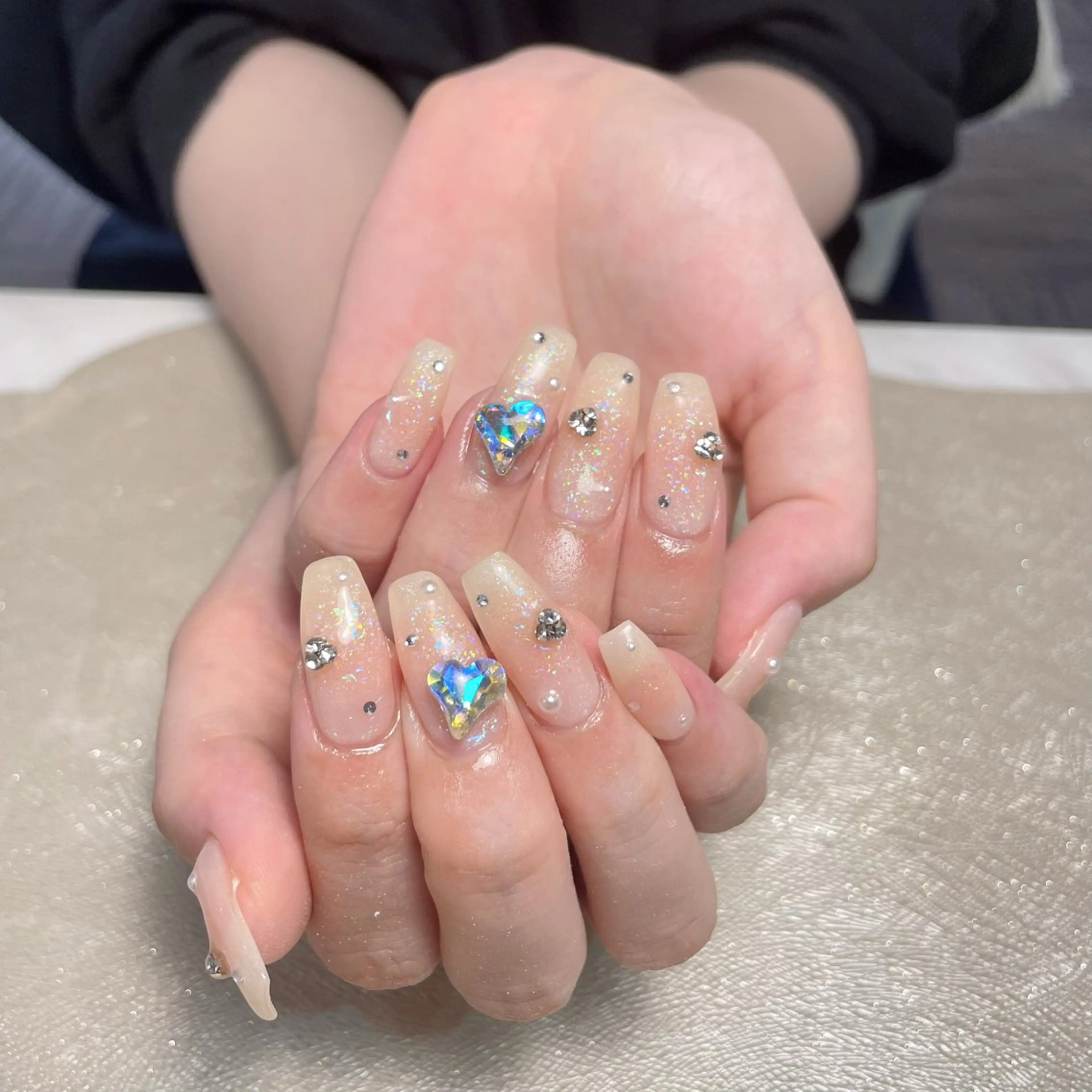 ネイル キラキラネイル DigNail Moeのネイルデザイン