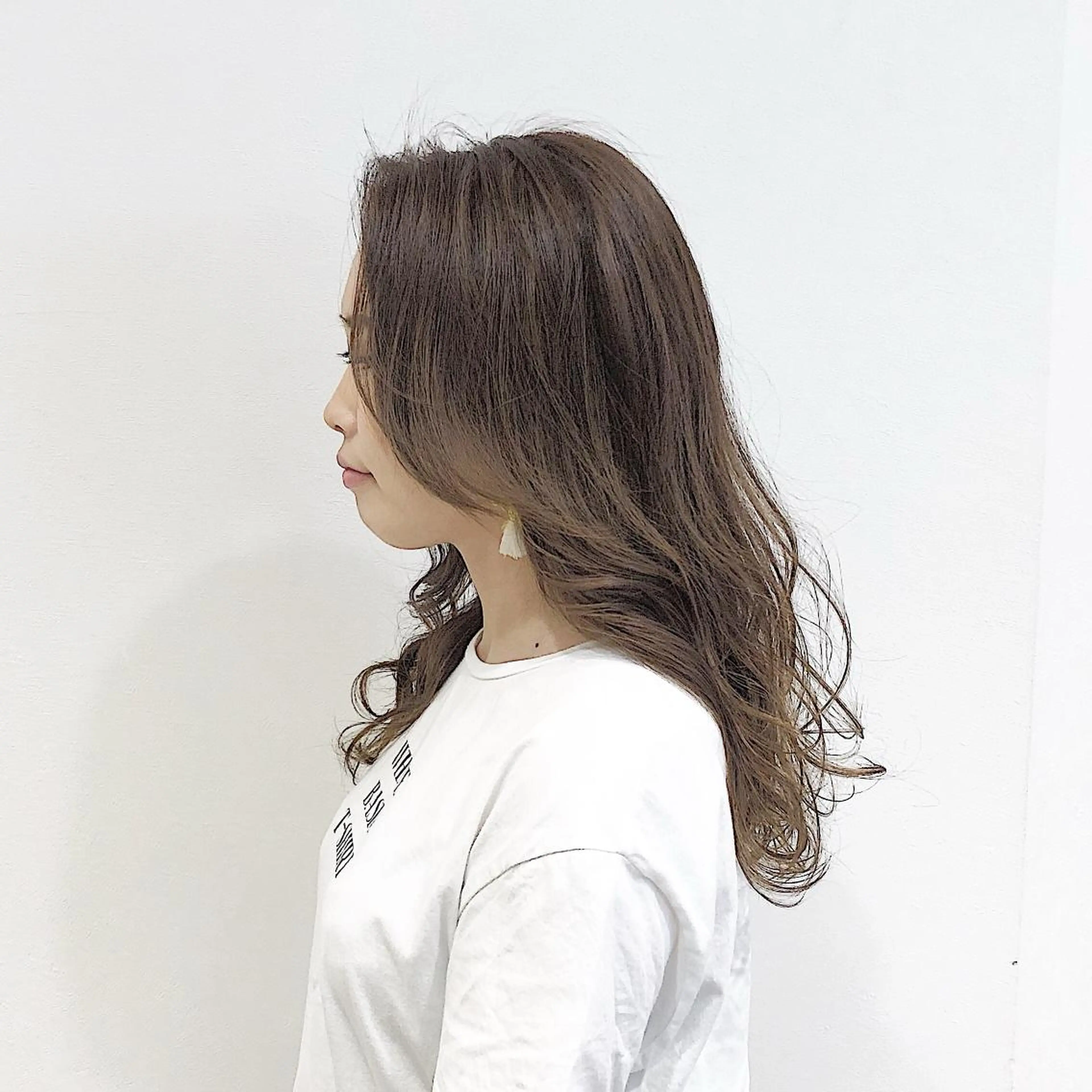 ミディアム カラー モデル募集中✂︎ Happis ハピスのヘアスタイル