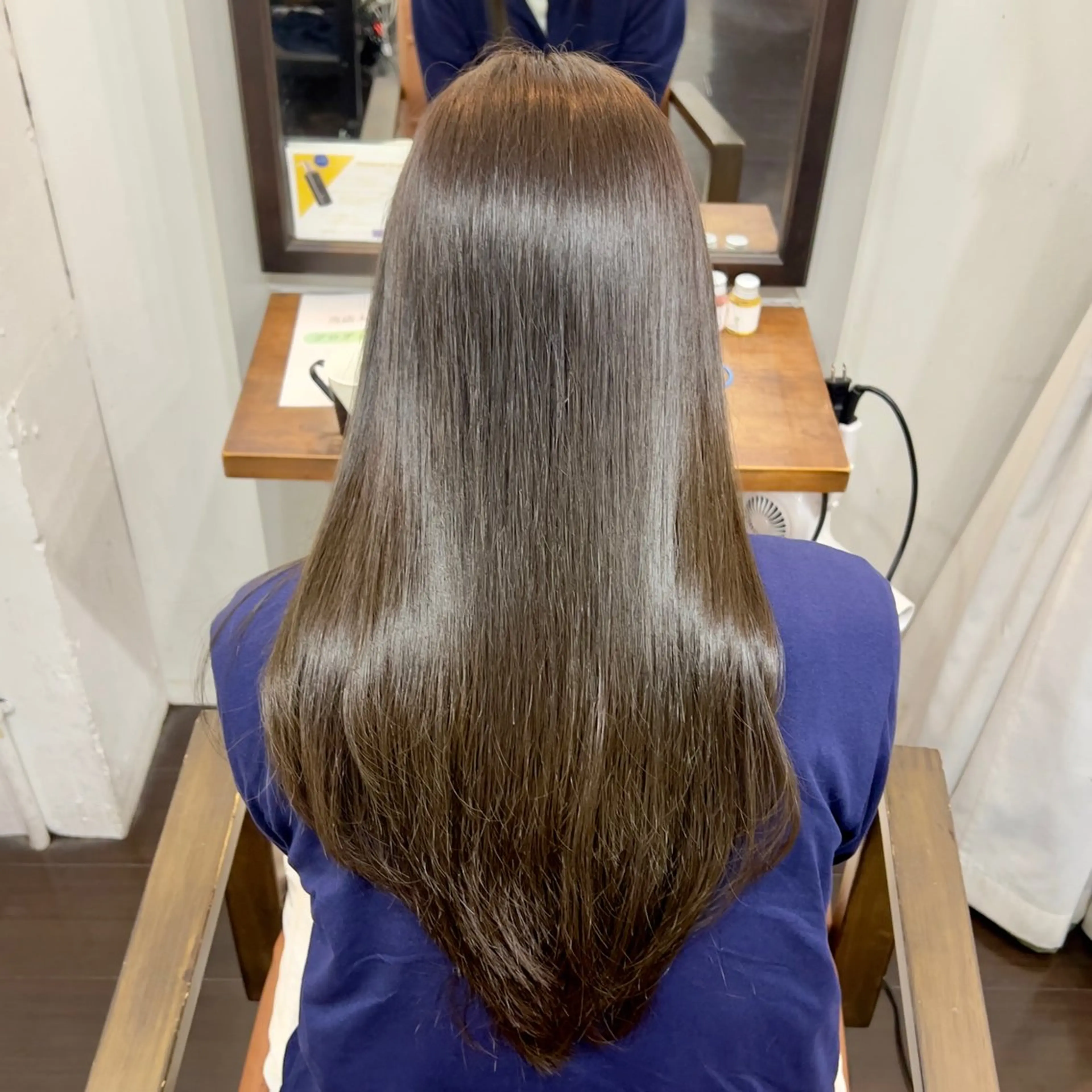 ロング カラー ベージュカラー オリーブベージュ 🌼名駅/透明感 髪質改善/はるな🌼のヘアスタイル
